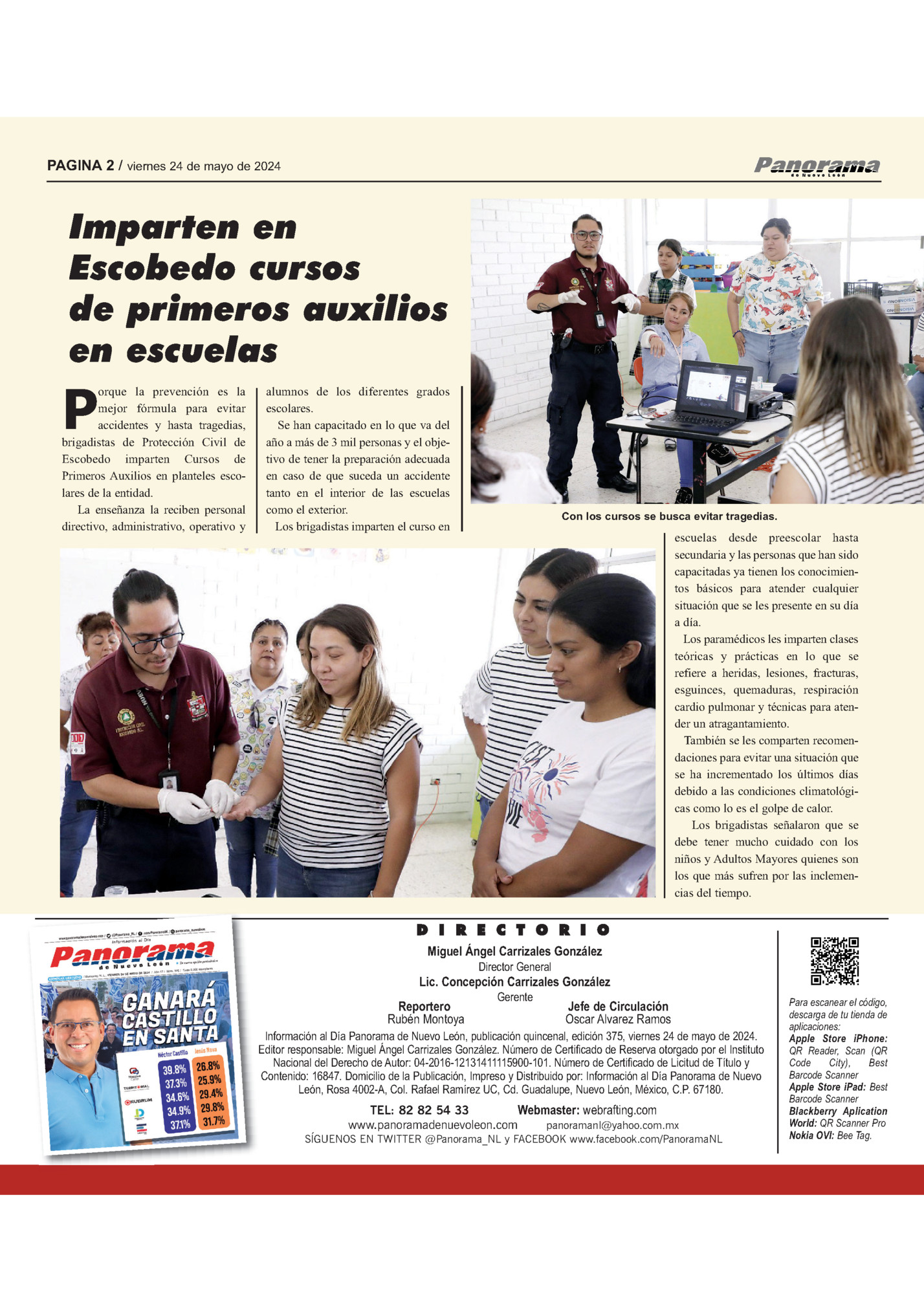 PAGINA 2 / viernes 24 de mayo de 2024