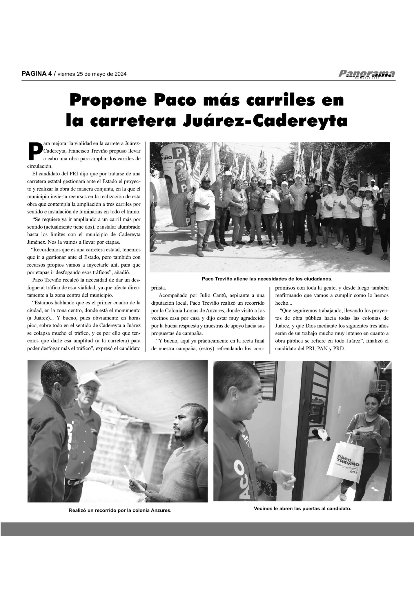 PAGINA 4 / viernes 25 de mayo de 2024