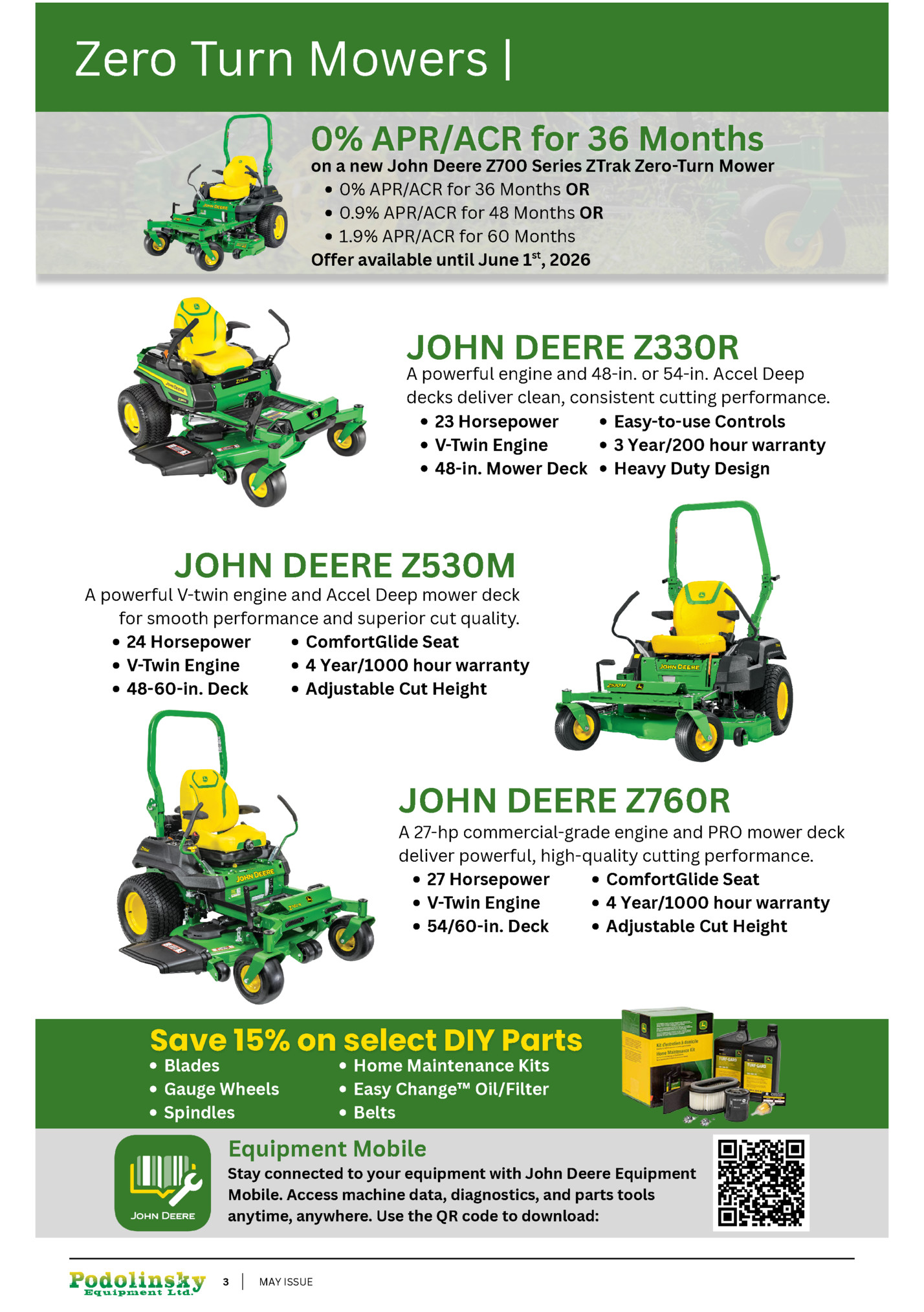 Zero Turn Mowers |