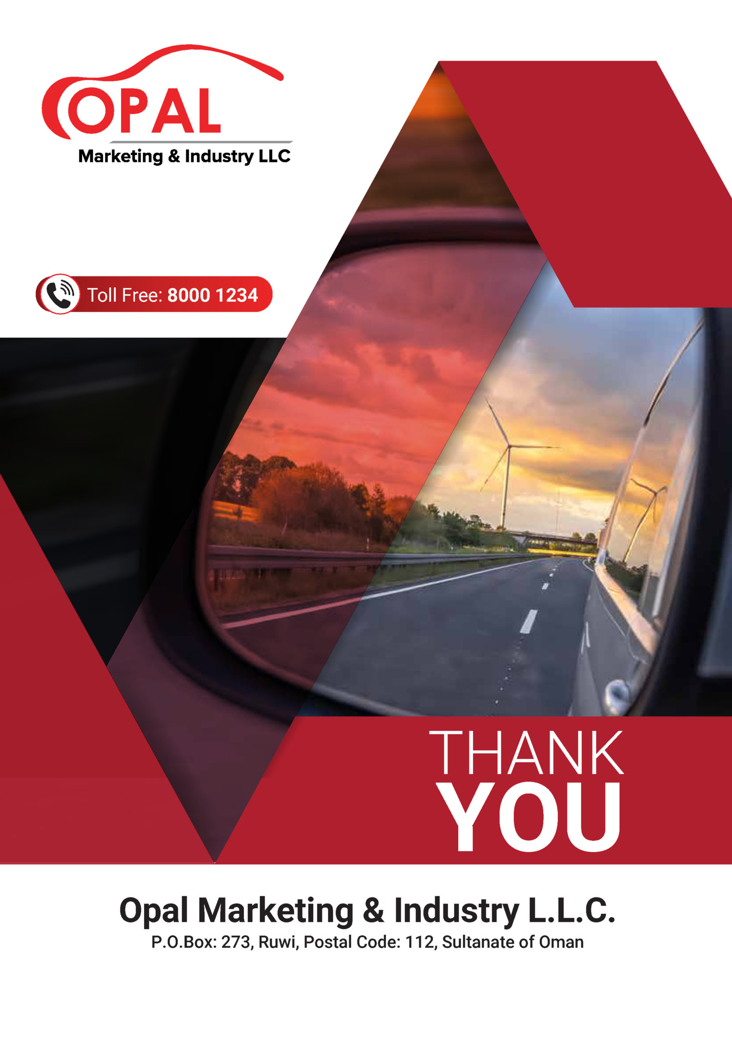 Toll Free: 8000 1234