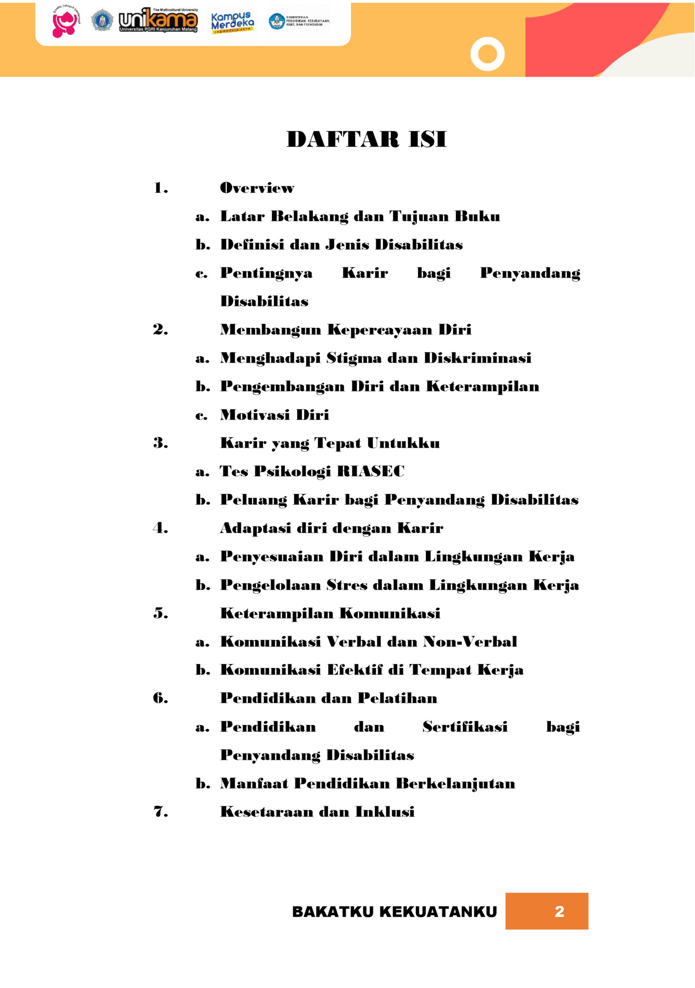 DAFTAR ISI