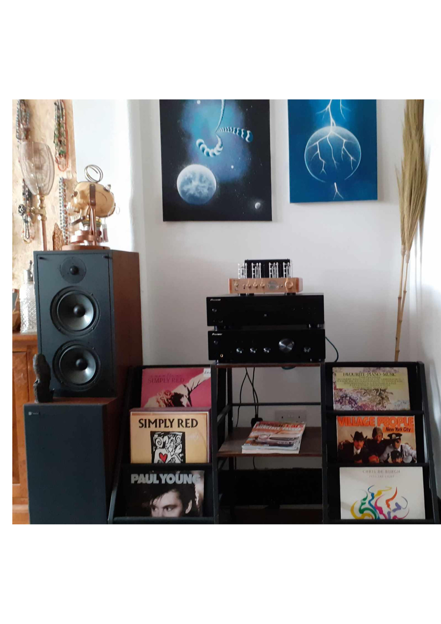It’s not a ‘Music store’, although you can buy vintage vinyl and both