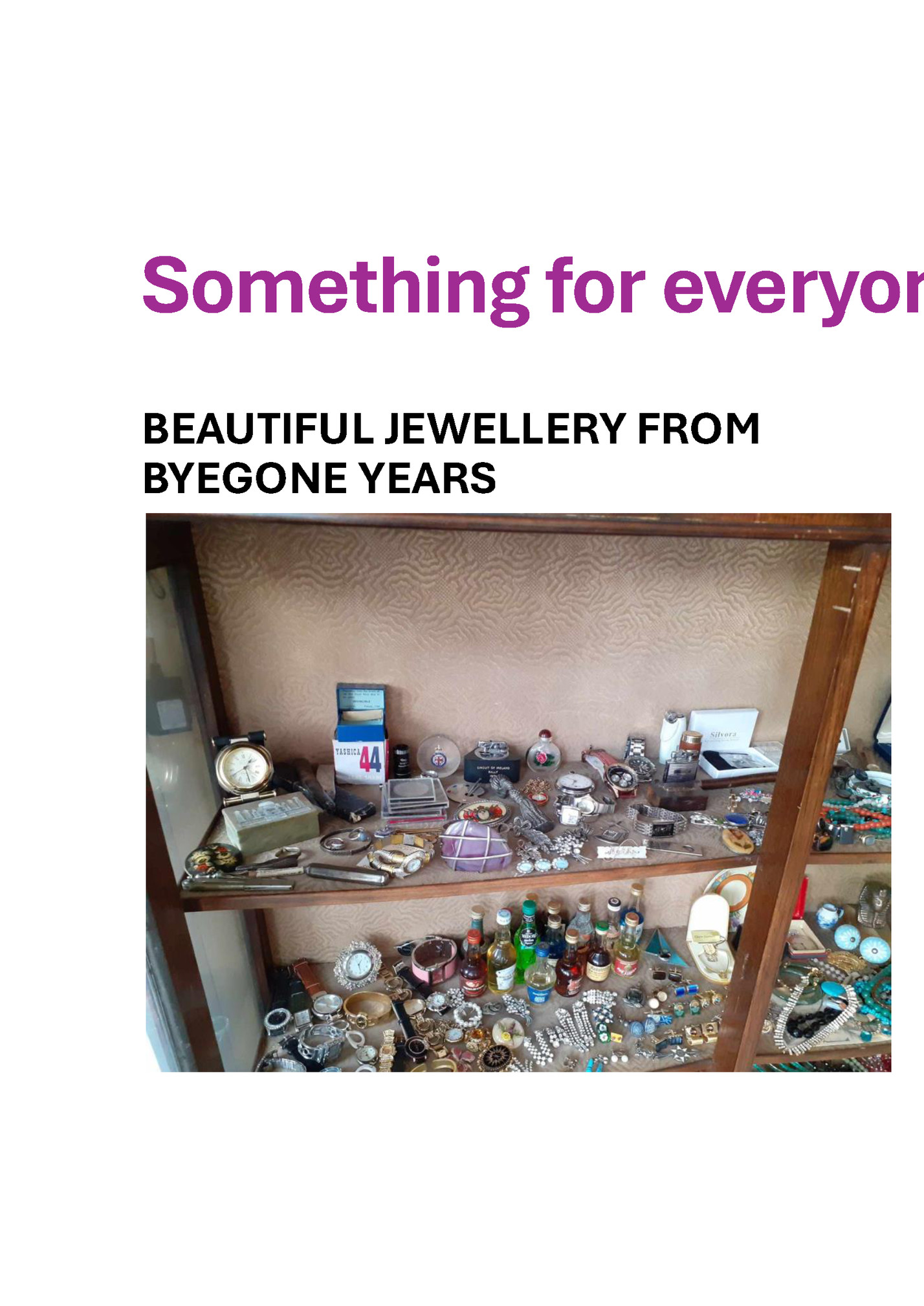 Something for everyone.....