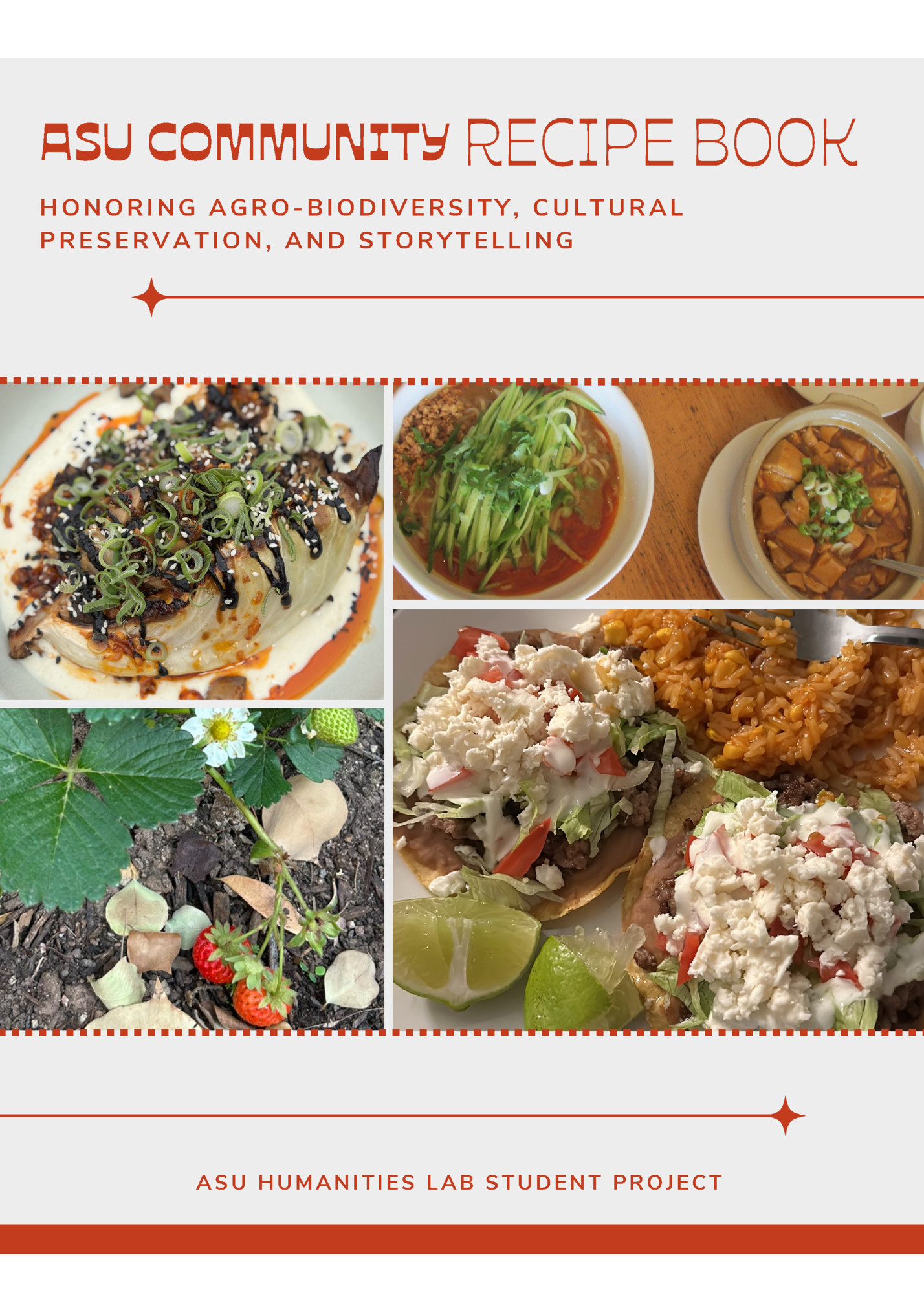 ASU COMMUNITY RECIPE BOOK
