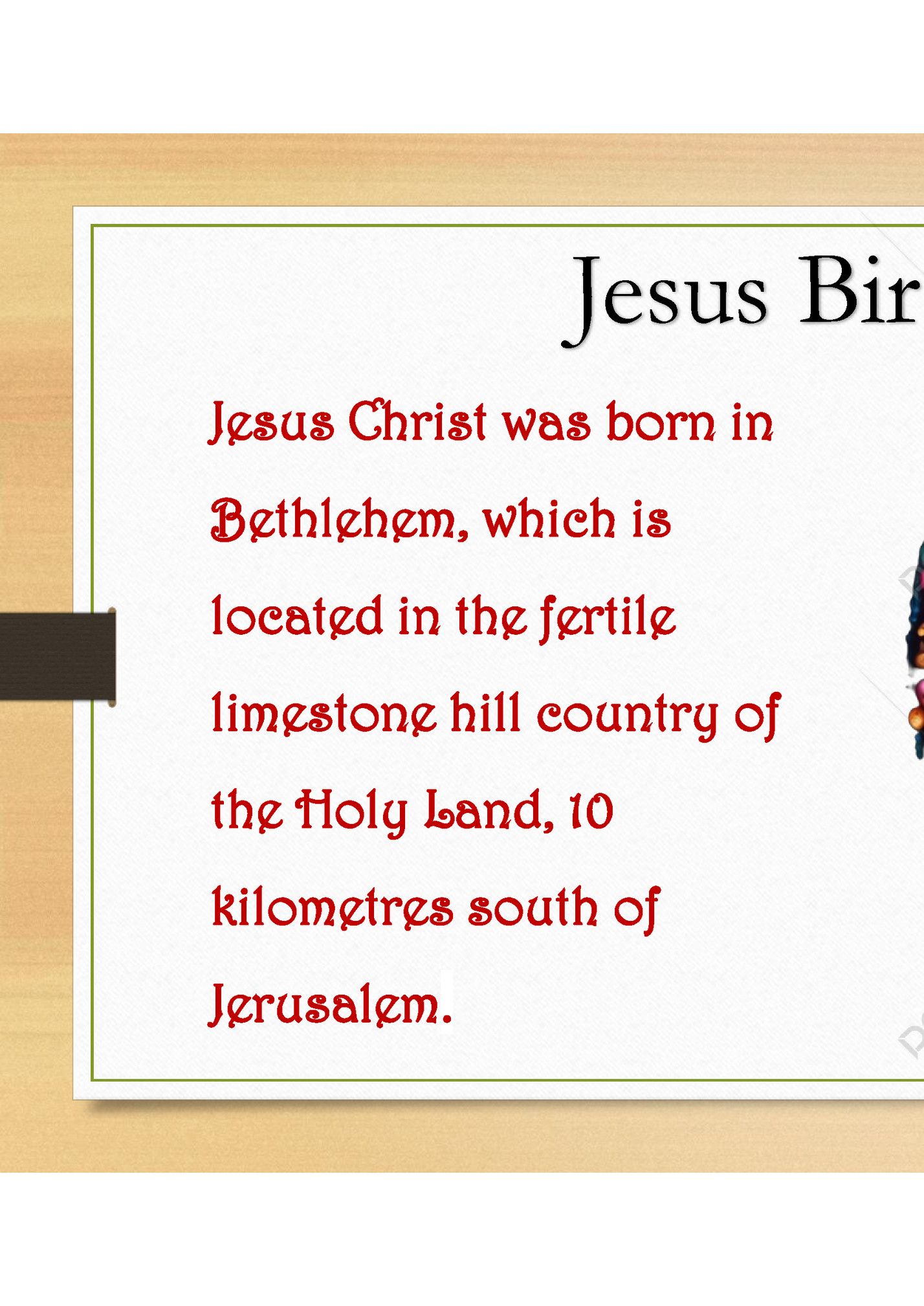 Jesus Birth