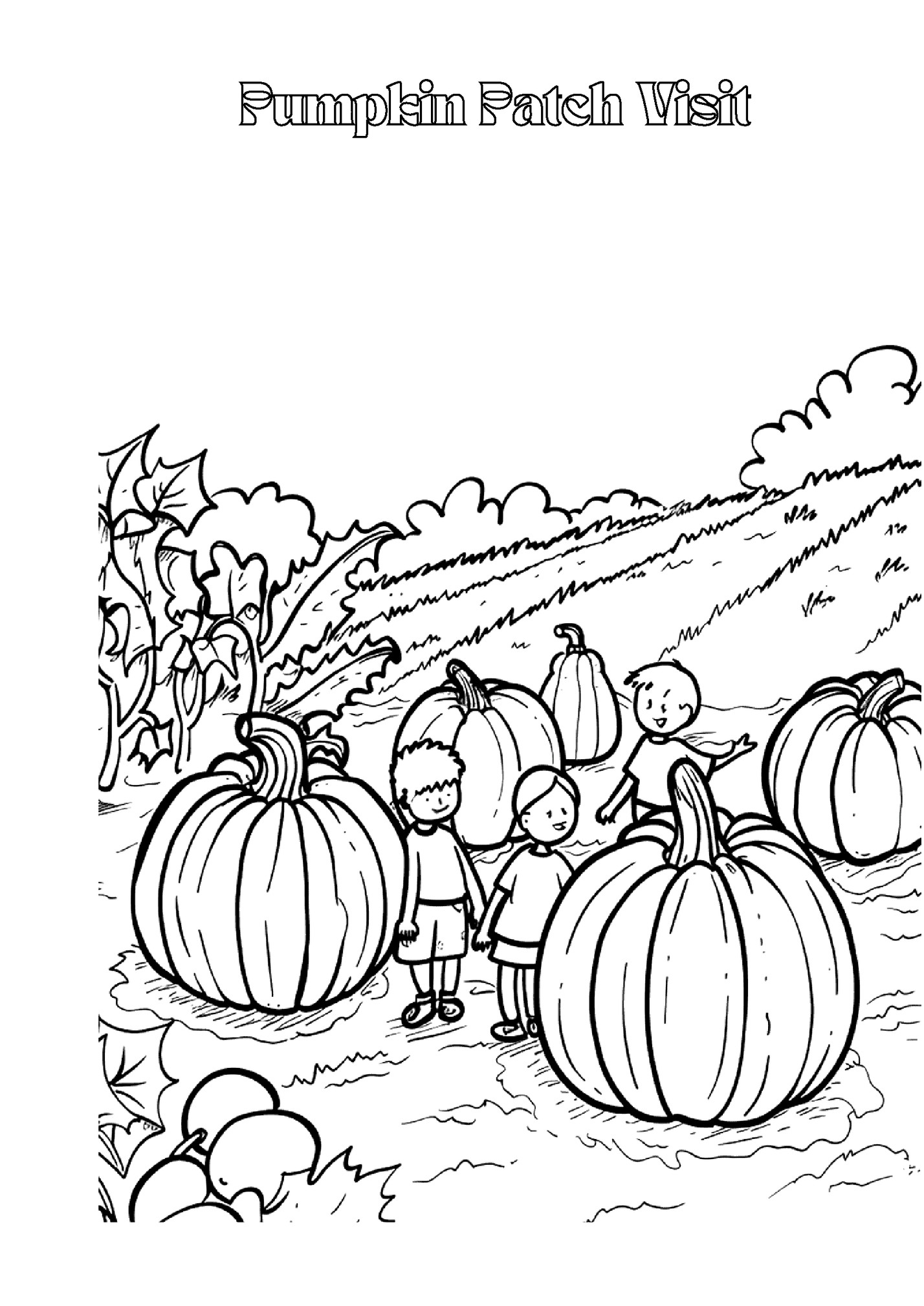 Pumpkin Patch Visit