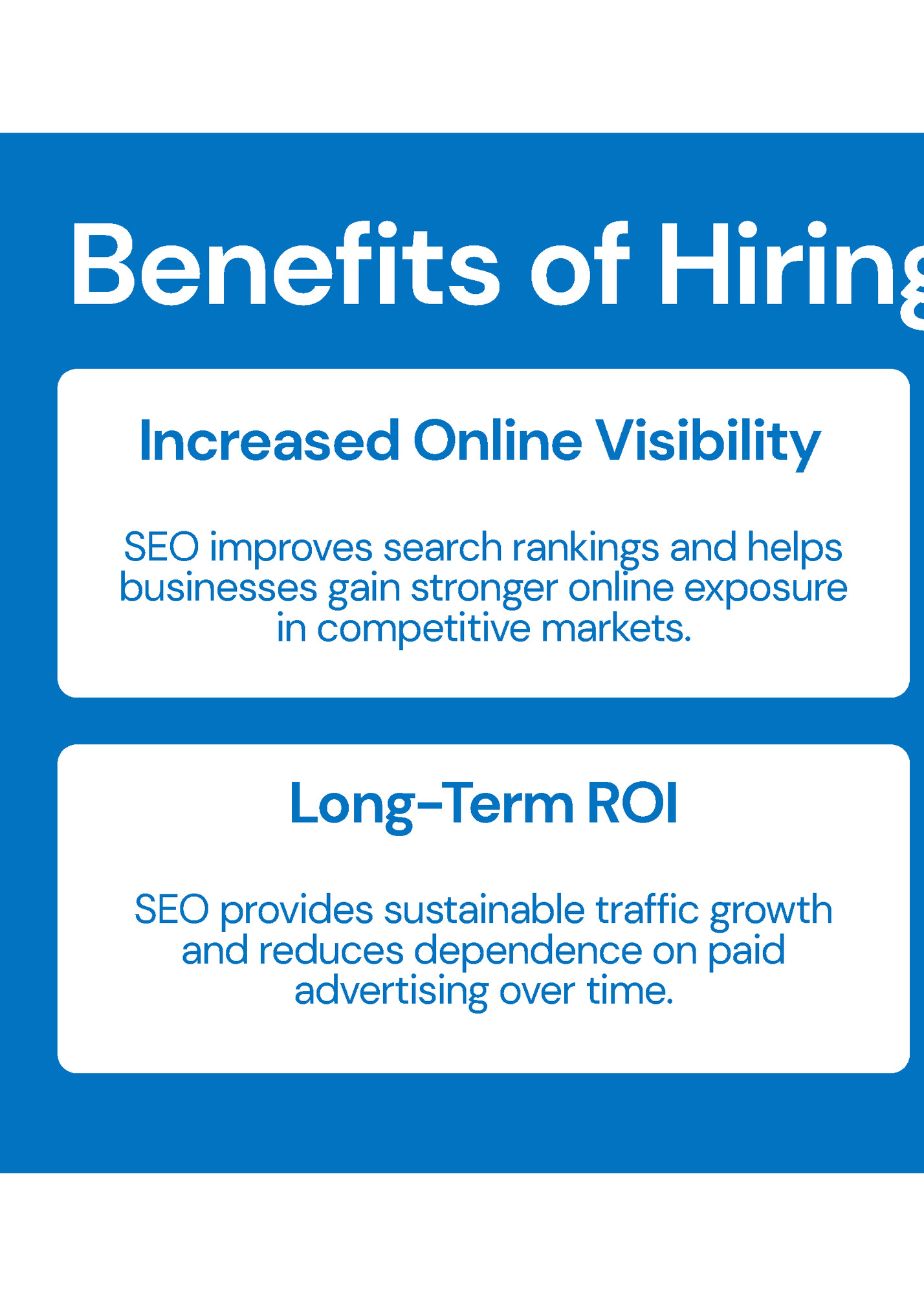 Benefits of Hiring an SEO Agency