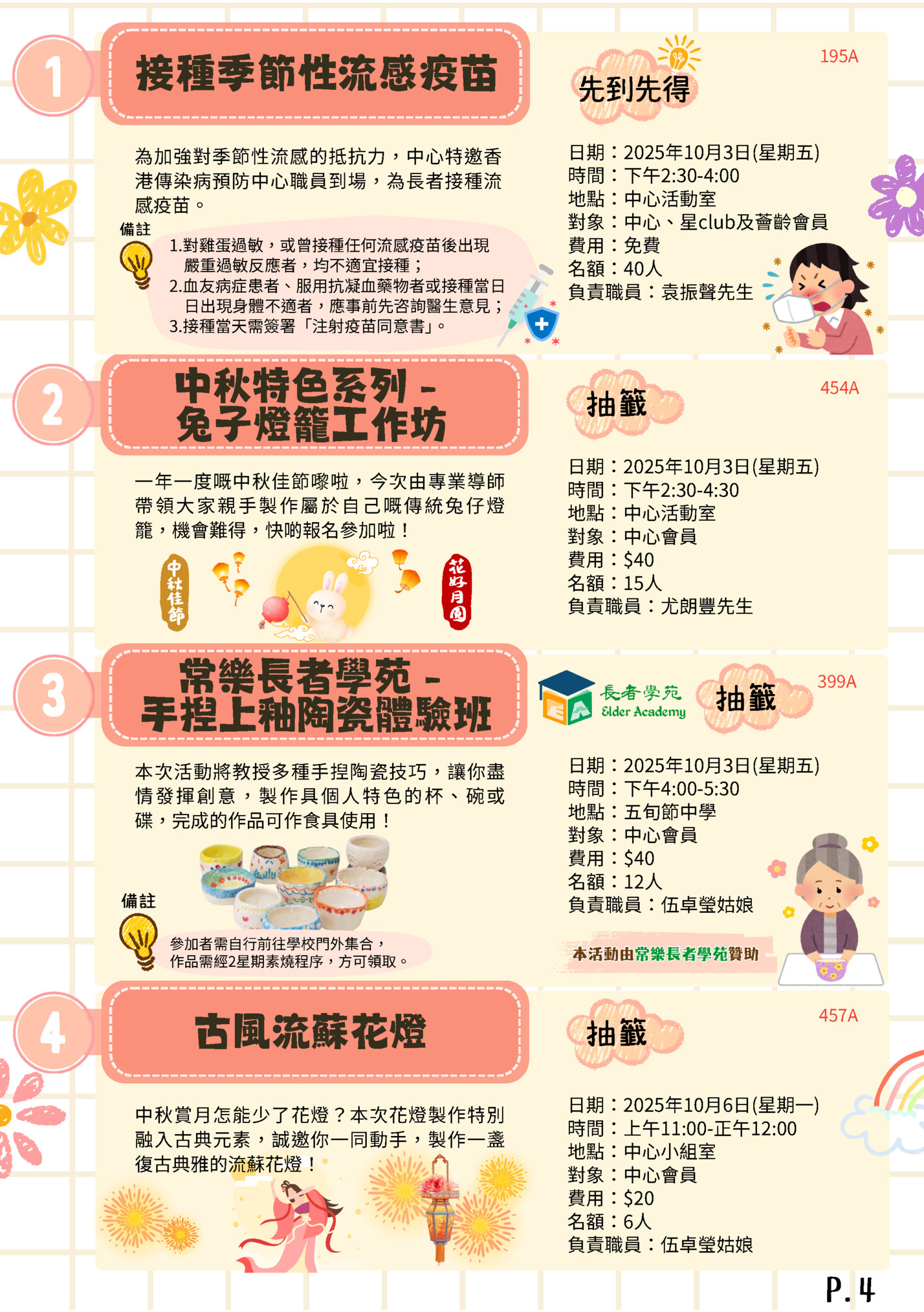 接種季節性流感疫苗 接種季節性流感疫苗