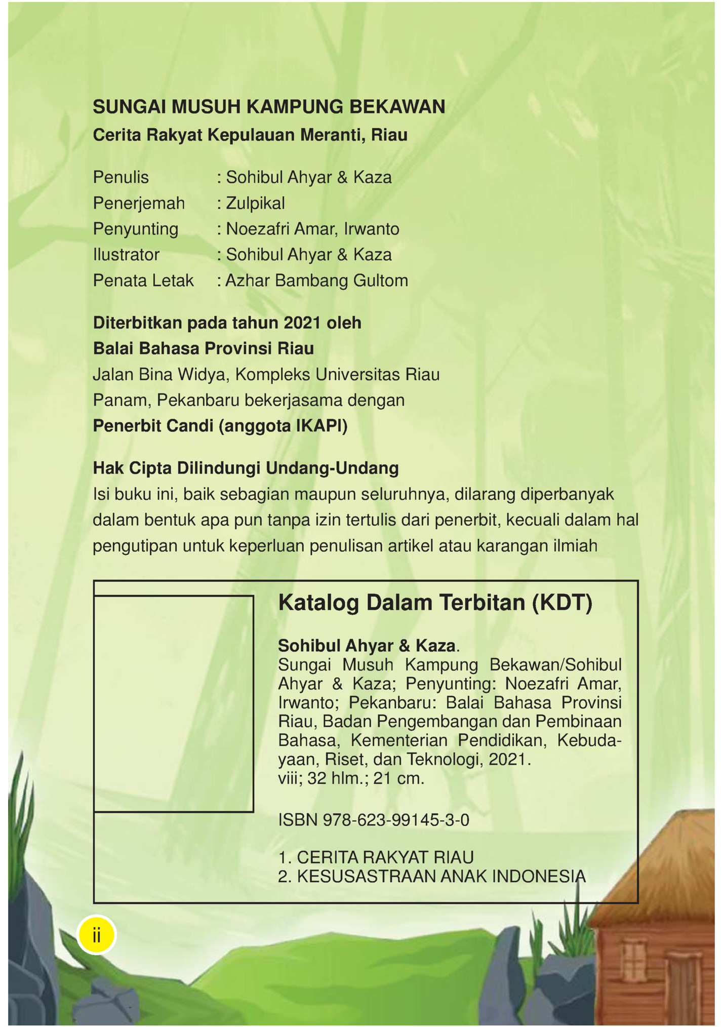 SUNGAI MUSUH KAMPUNG BEKAWAN