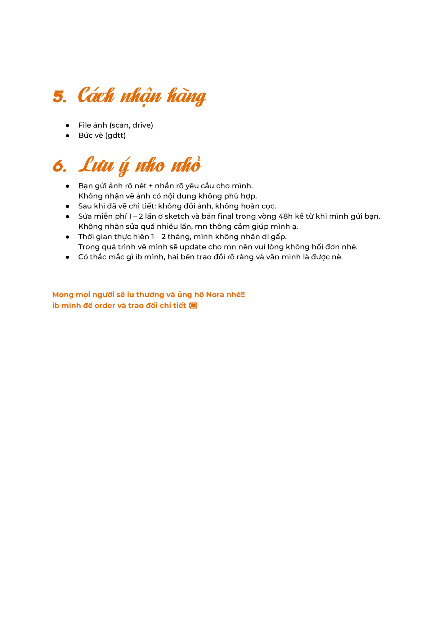 5. Cách nhận hàng