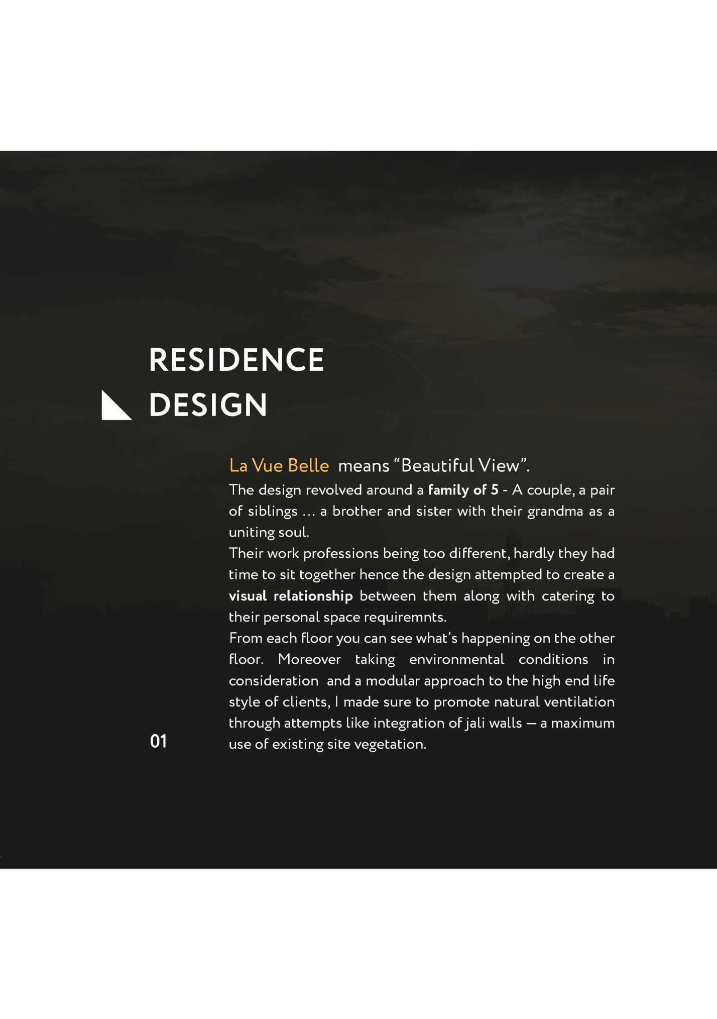RESIDENCE
