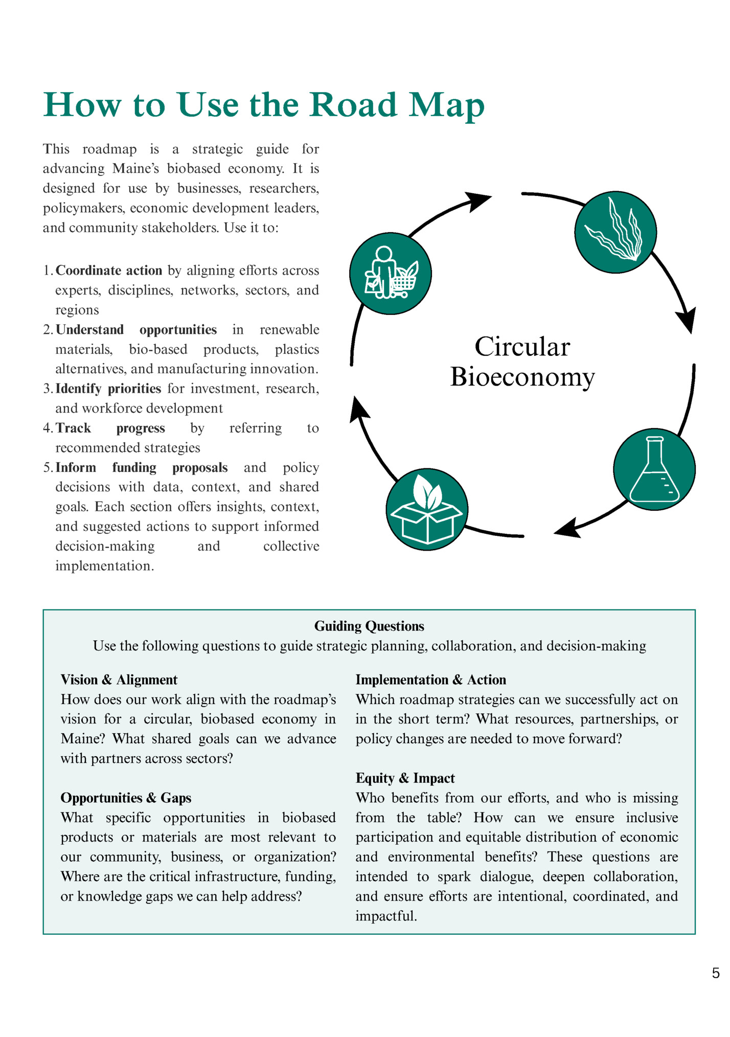How to Use the Road Map