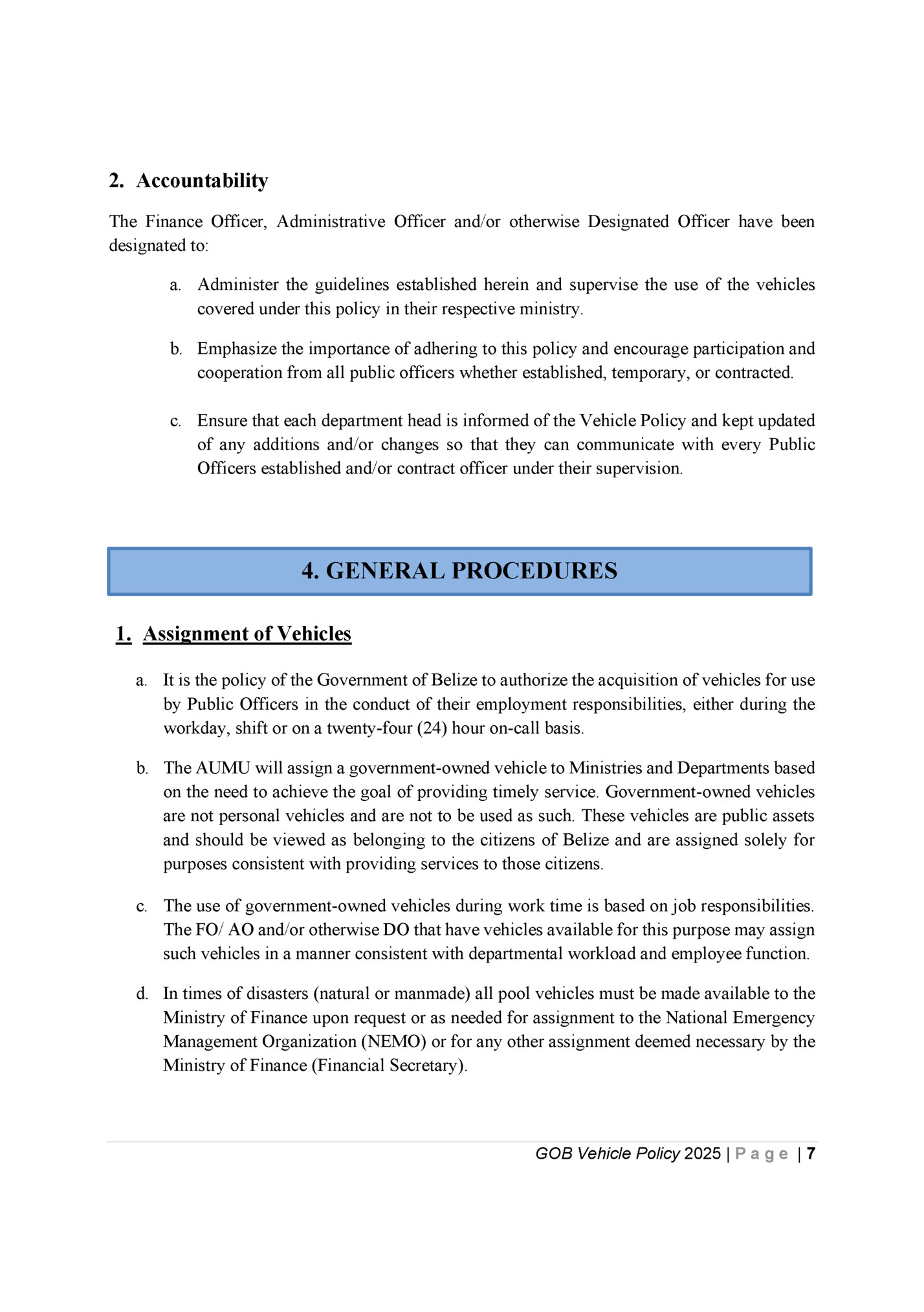 2. Accountability 2. Accountability