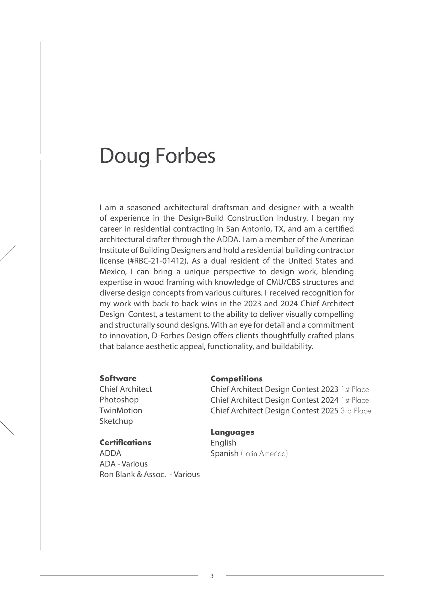 Doug Forbes Doug Forbes