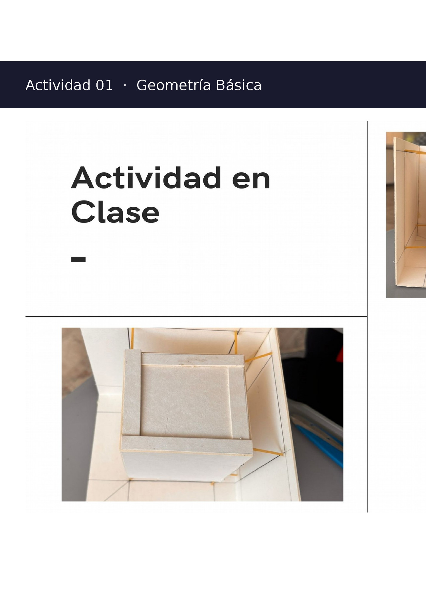 Actividad 01 · Geometría Básica