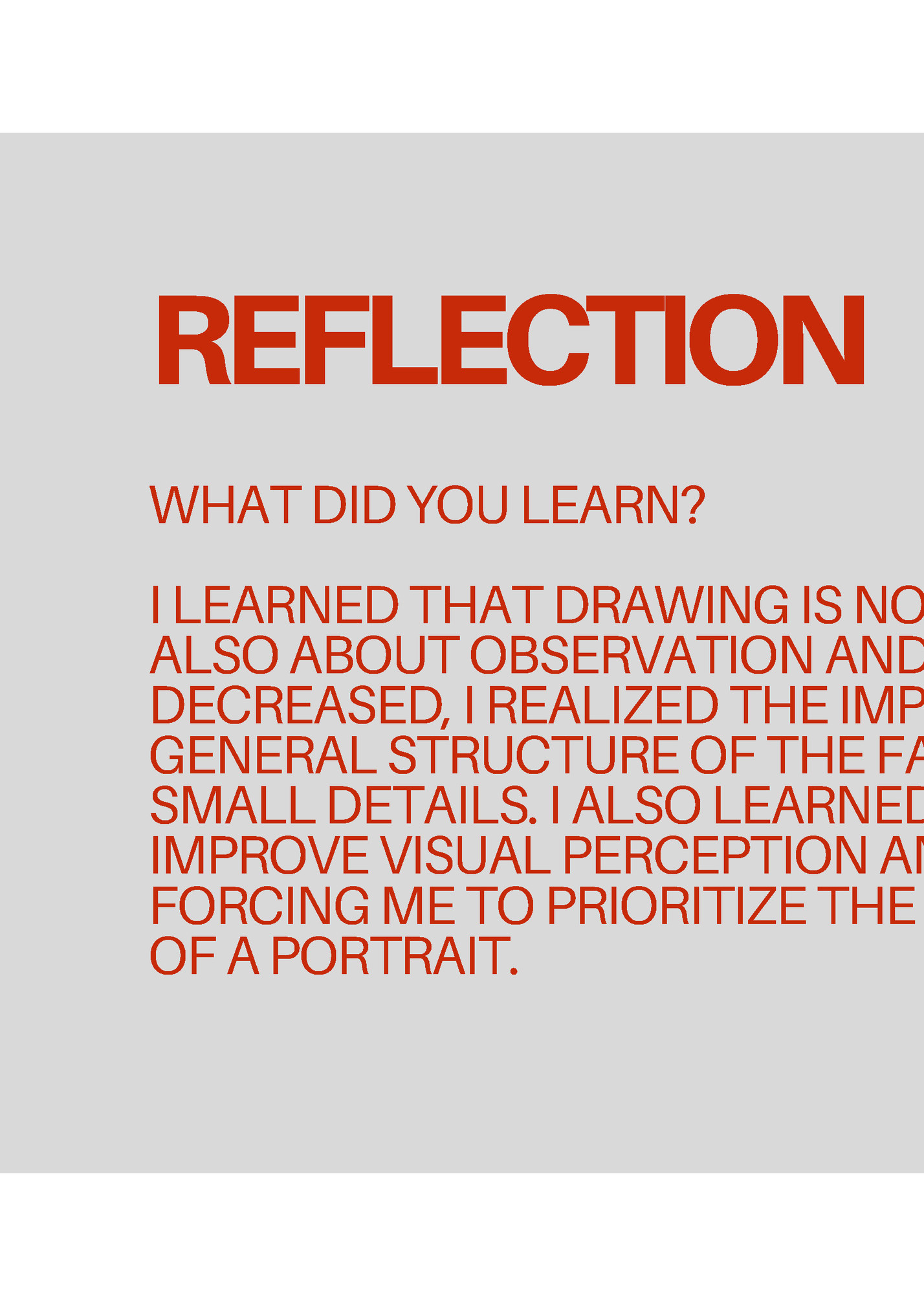 REFLECTION