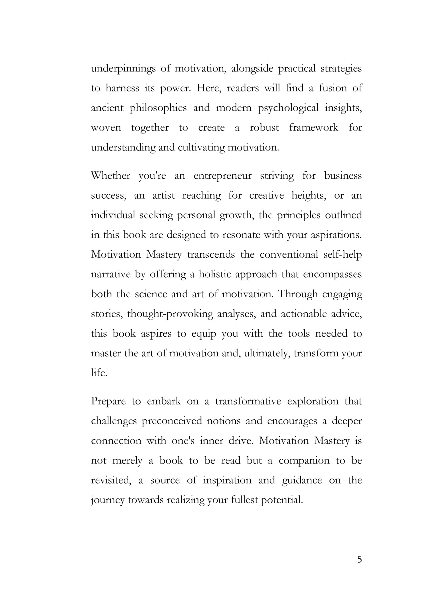 underpinnings of motivation, alongside practical strategies