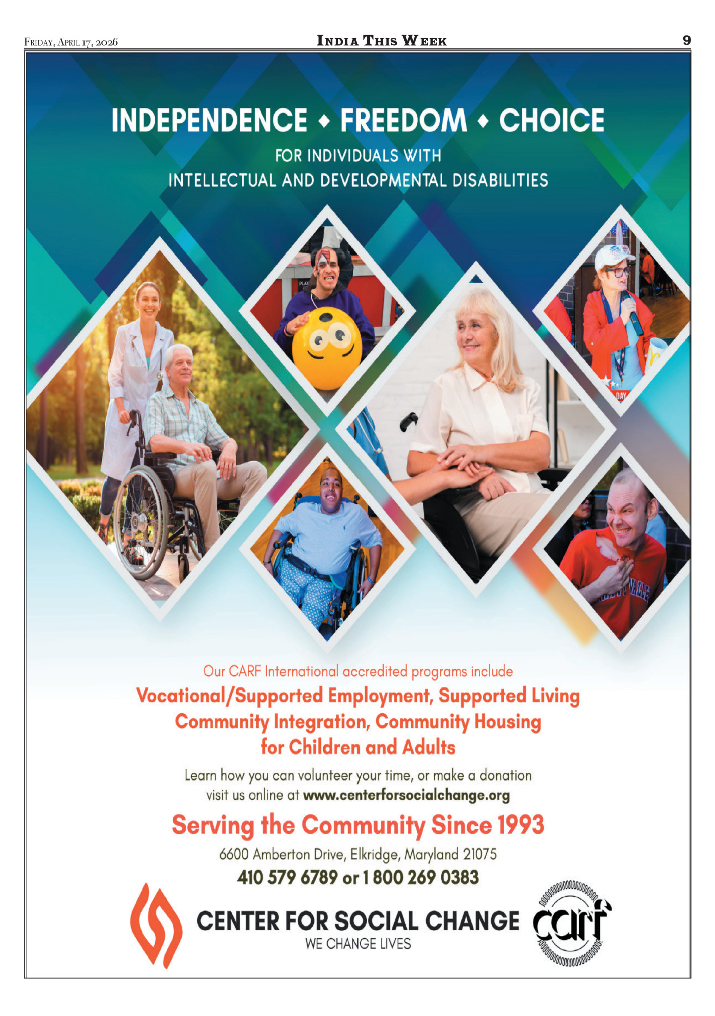 FRIDAY, APRIL 17, 2026