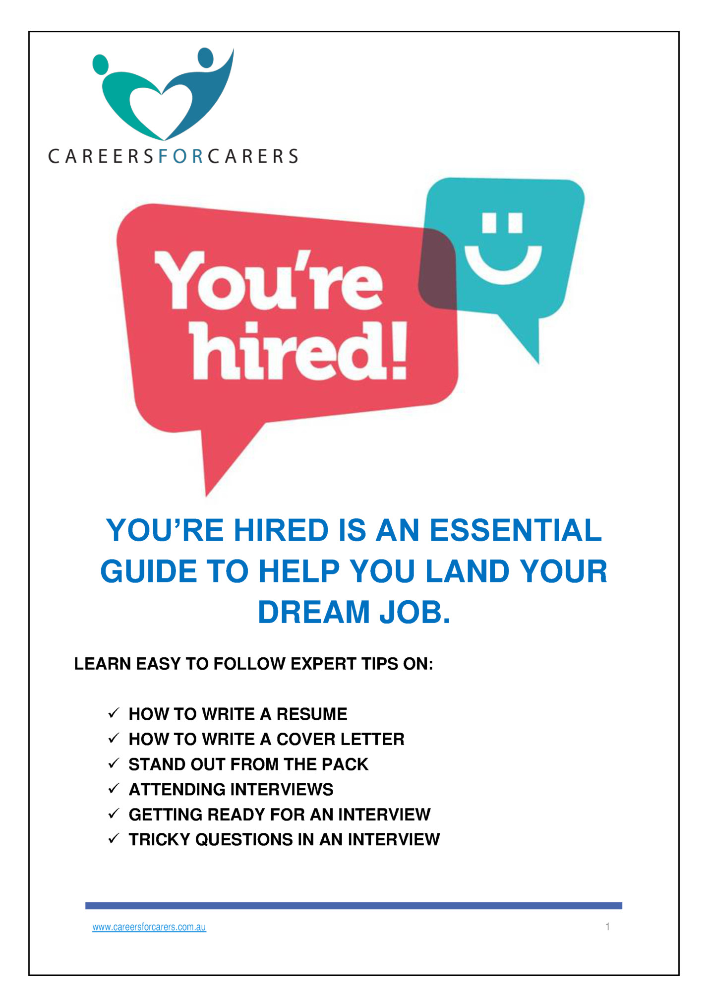 YOU’RE HIRED IS AN ESSENTIAL