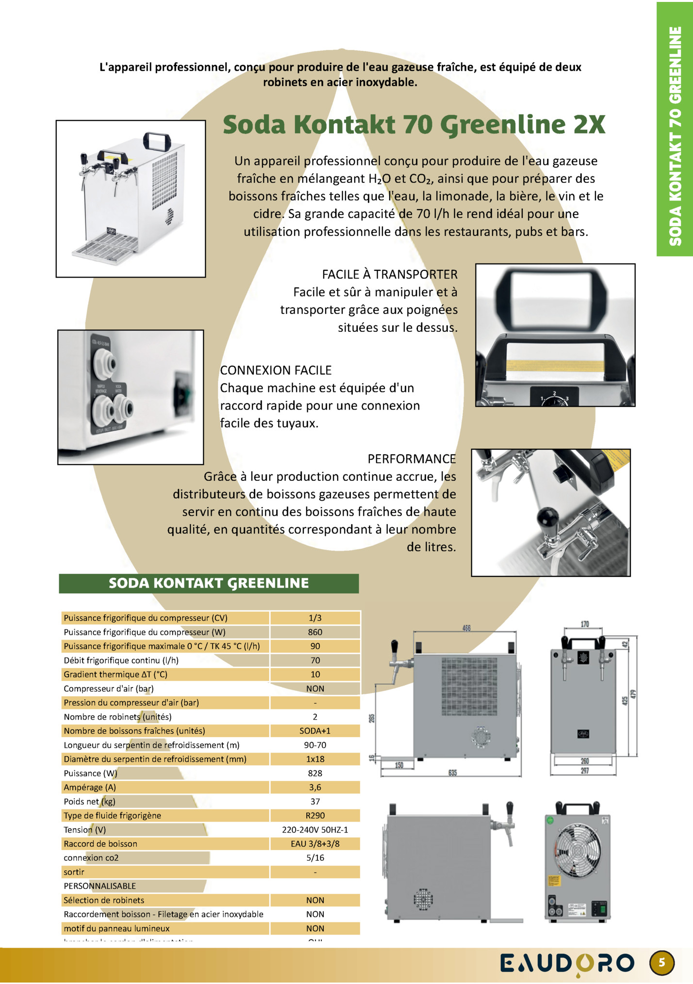 Soda Kontakt 70 Greenline 2X