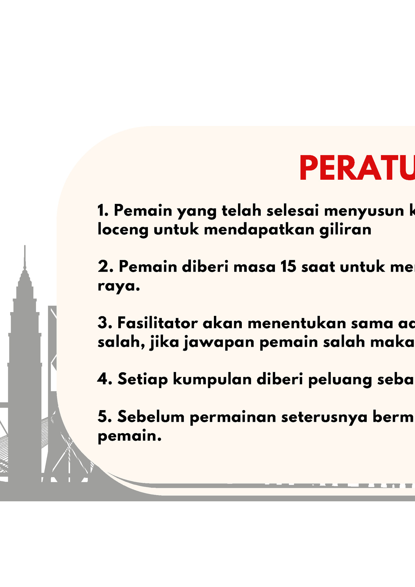 PERATURAN