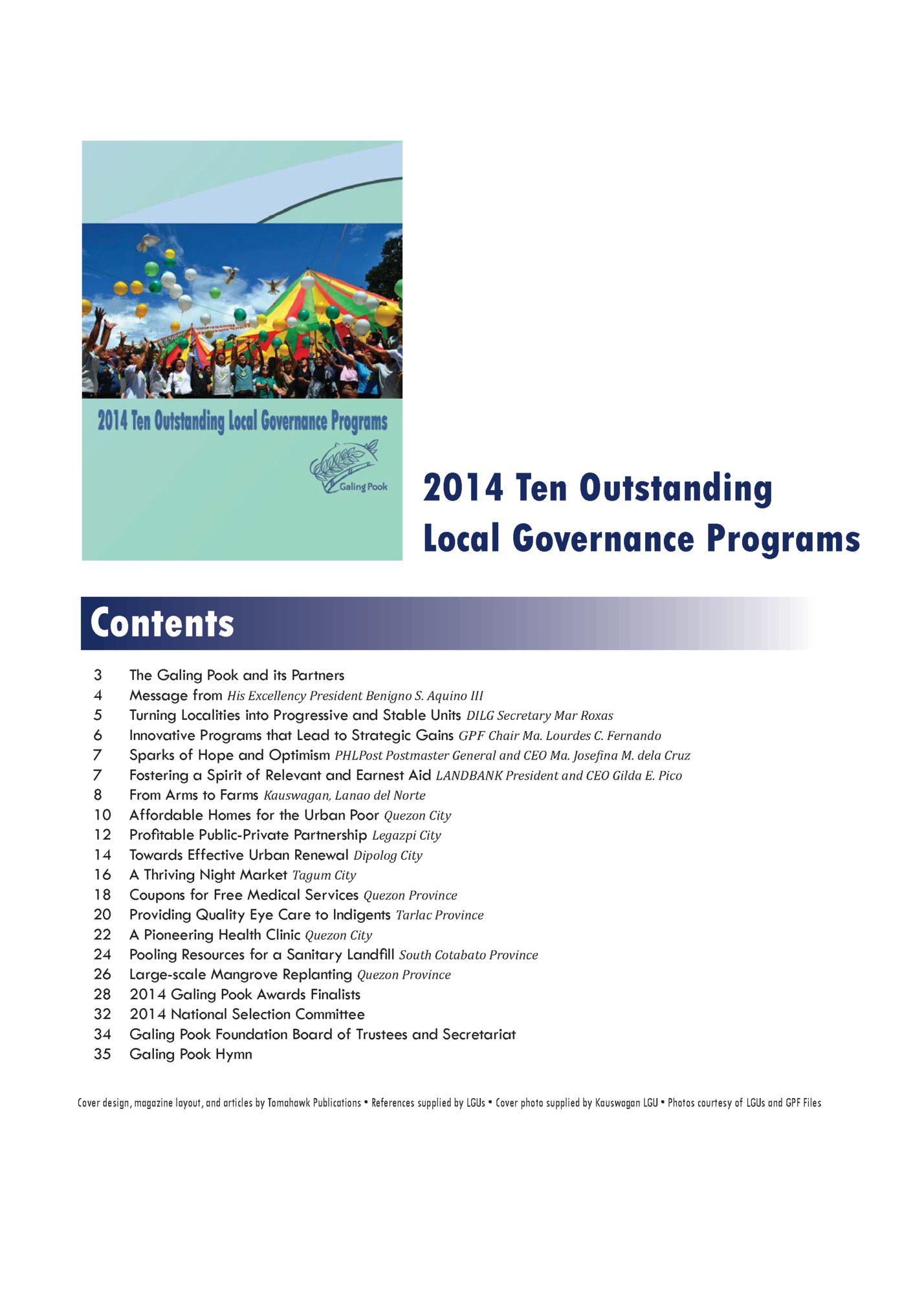 2014 Ten Outstanding