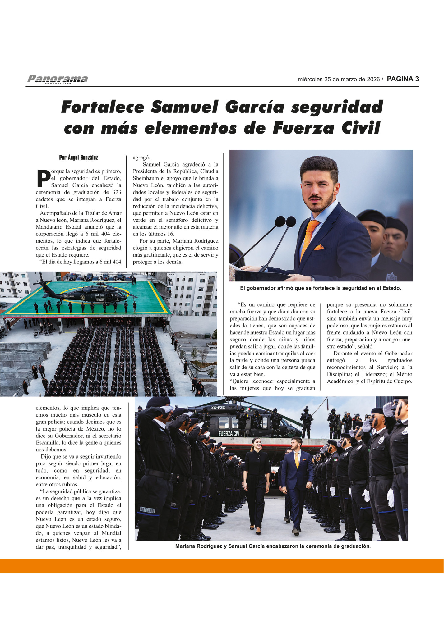 miércoles 25 de marzo de 2026 / PAGINA 3