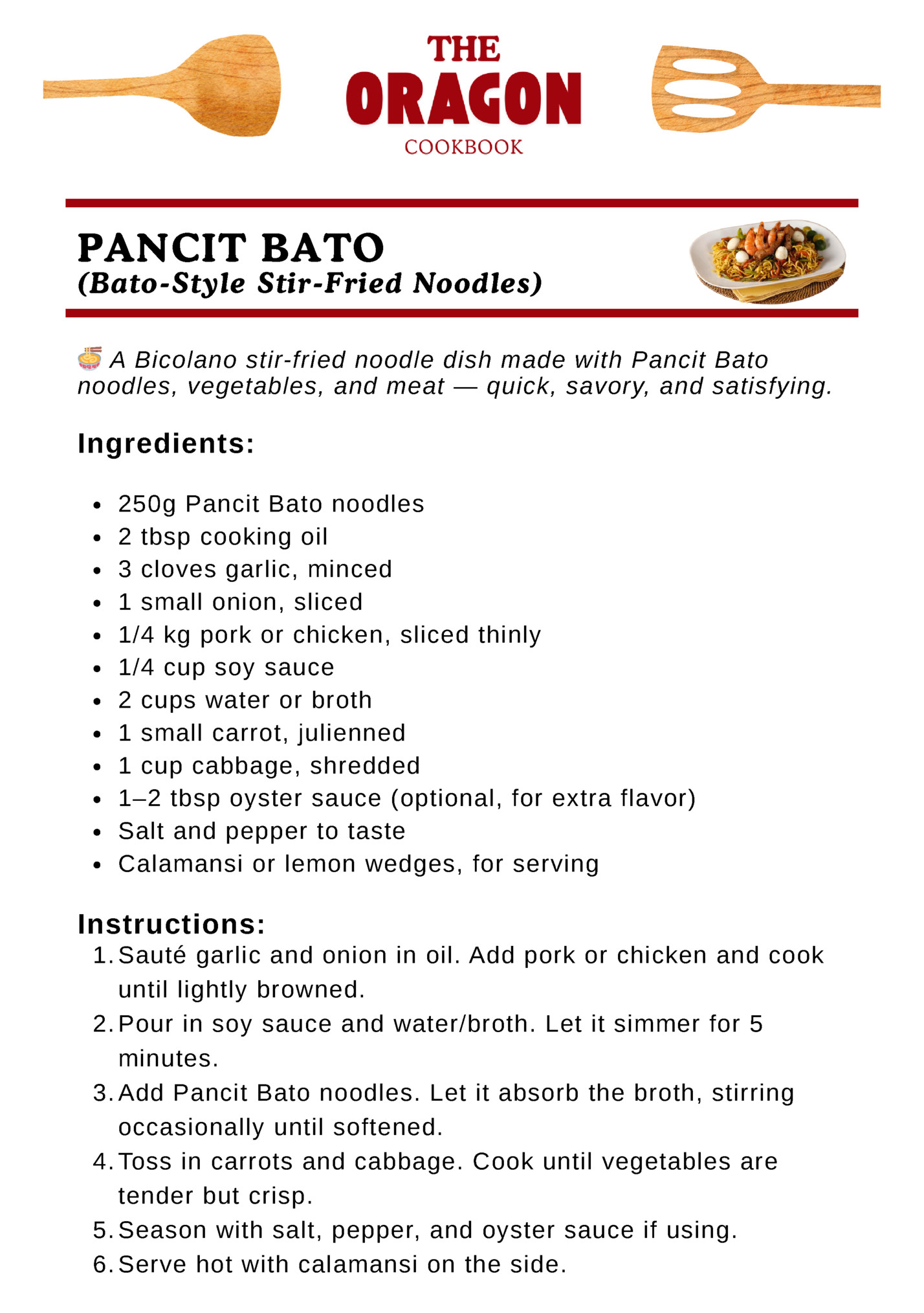 PANCIT BATO