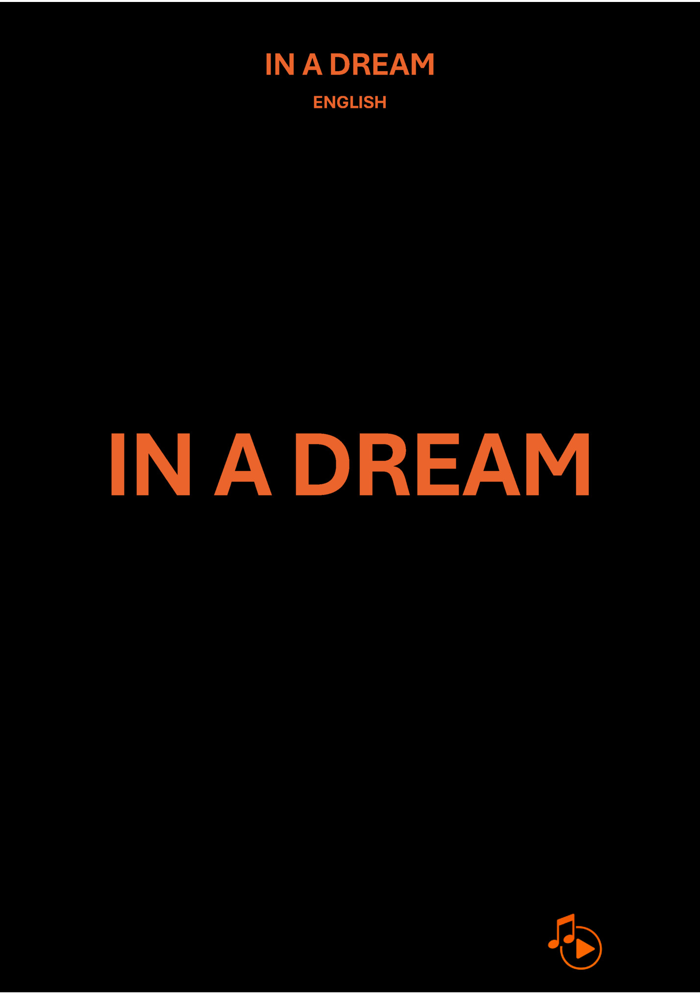IN A DREAM