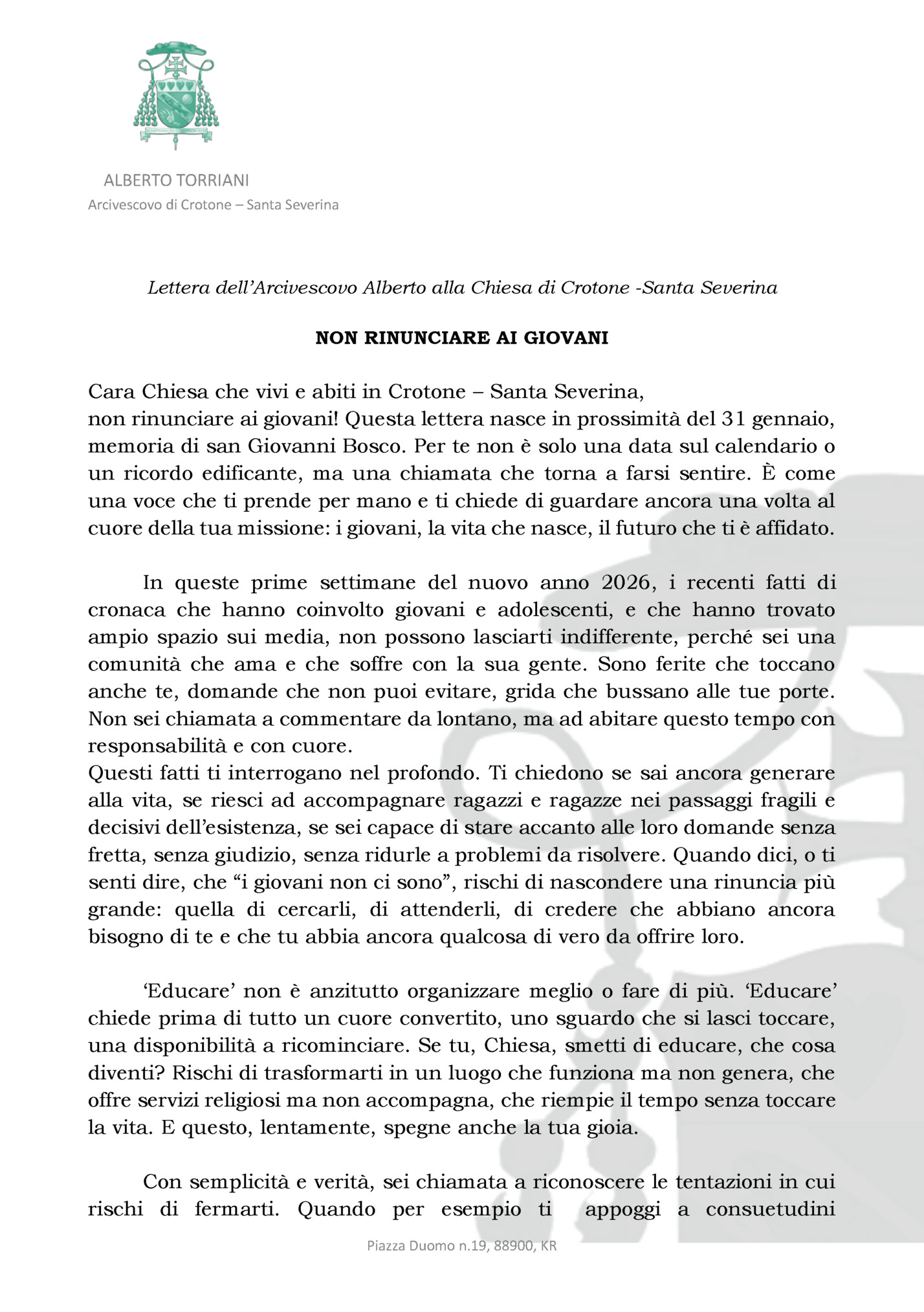 ALBERTO TORRIANI ALBERTO TORRIANI