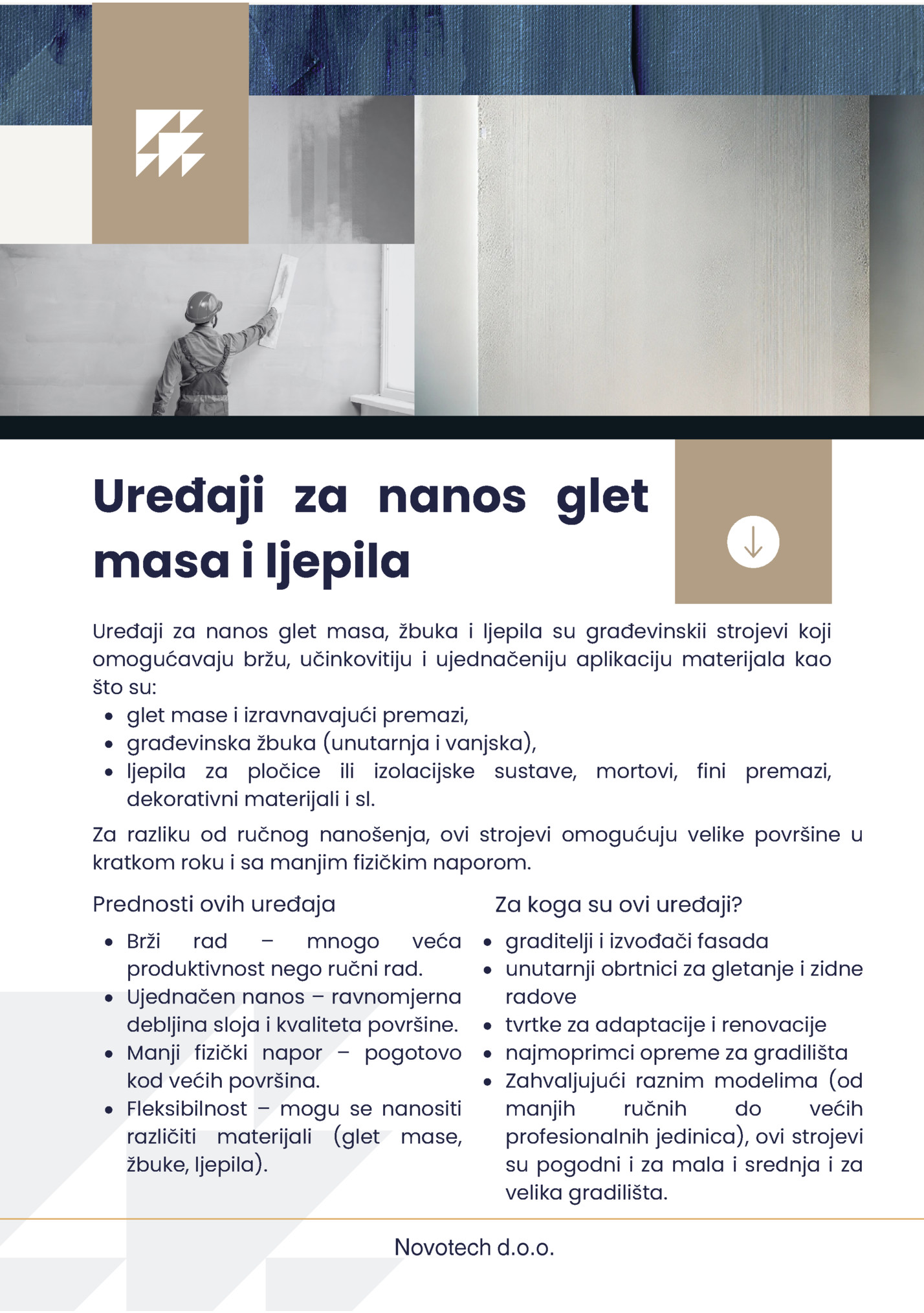 Uređaji za nanos glet
