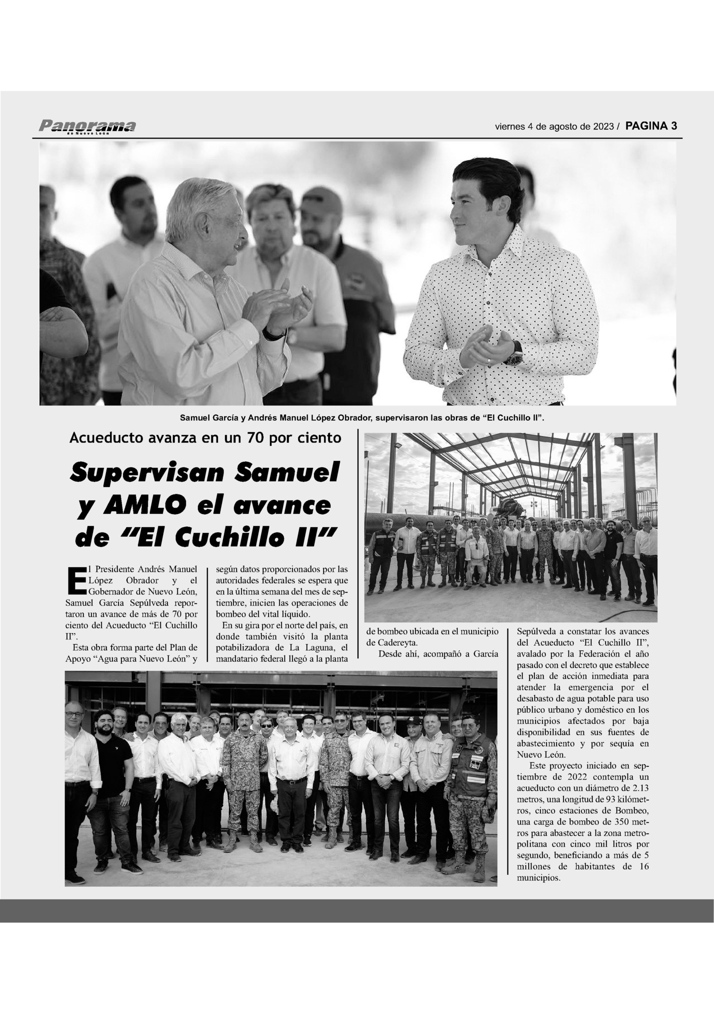 viernes 4 de agosto de 2023 / PAGINA 3