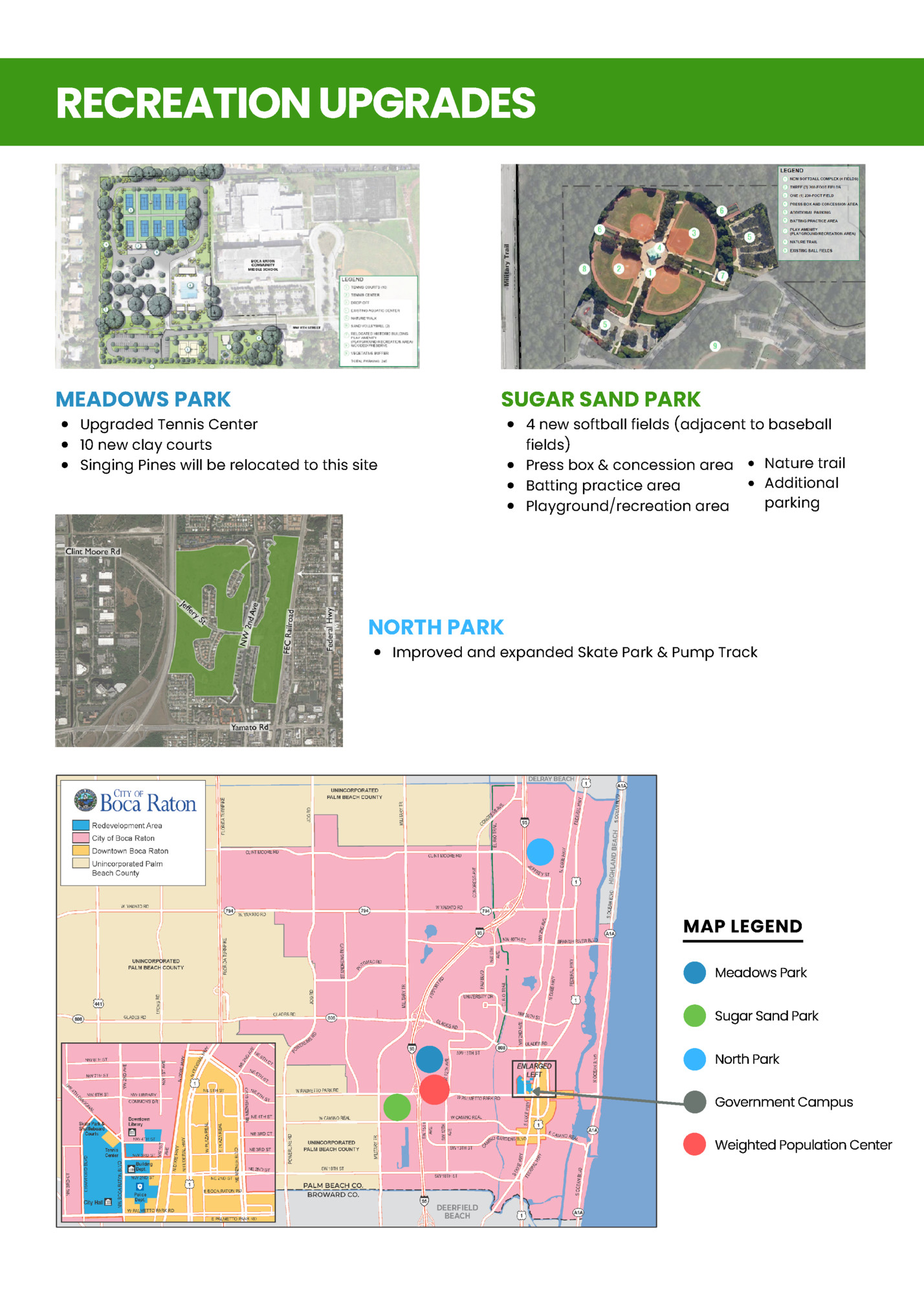 RECREATION UPGRADES RECREATION UPGRADES