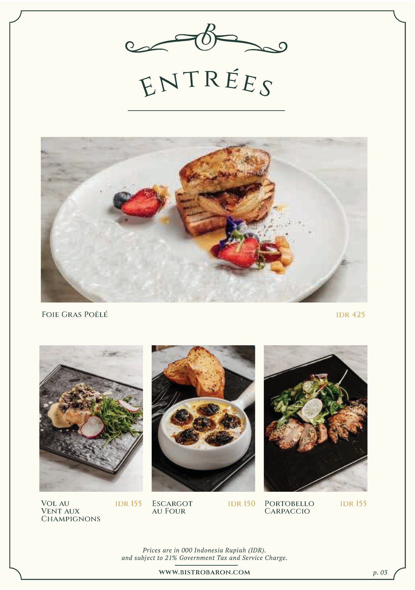 Foie Gras Poêlé