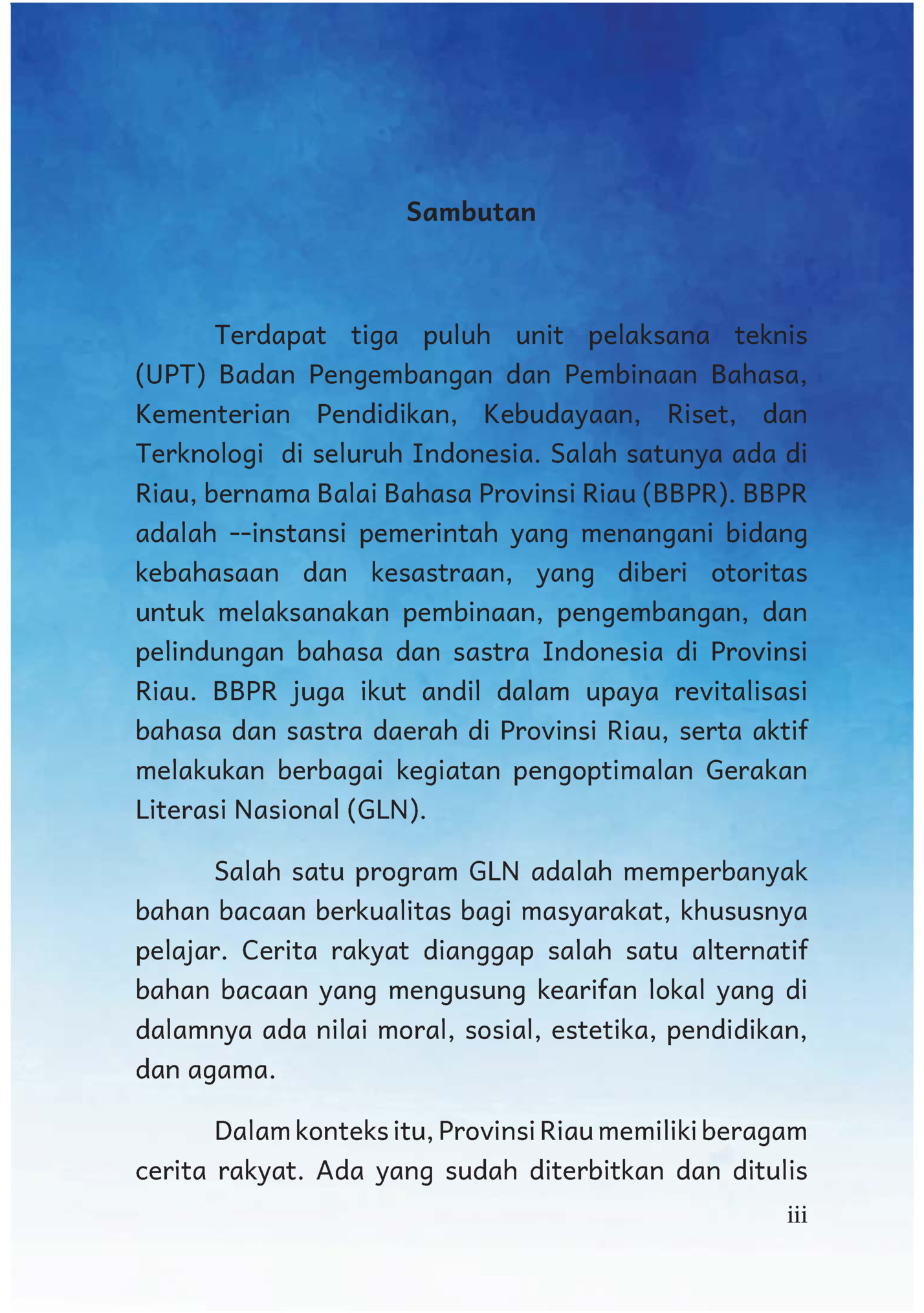 Sambutan