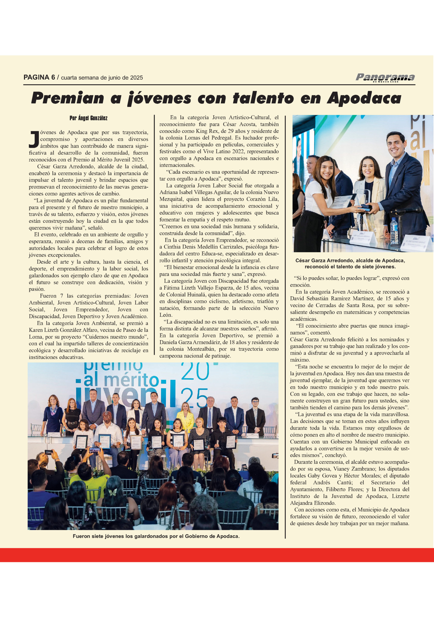 PAGINA 6 / cuarta semana de junio de 2025
