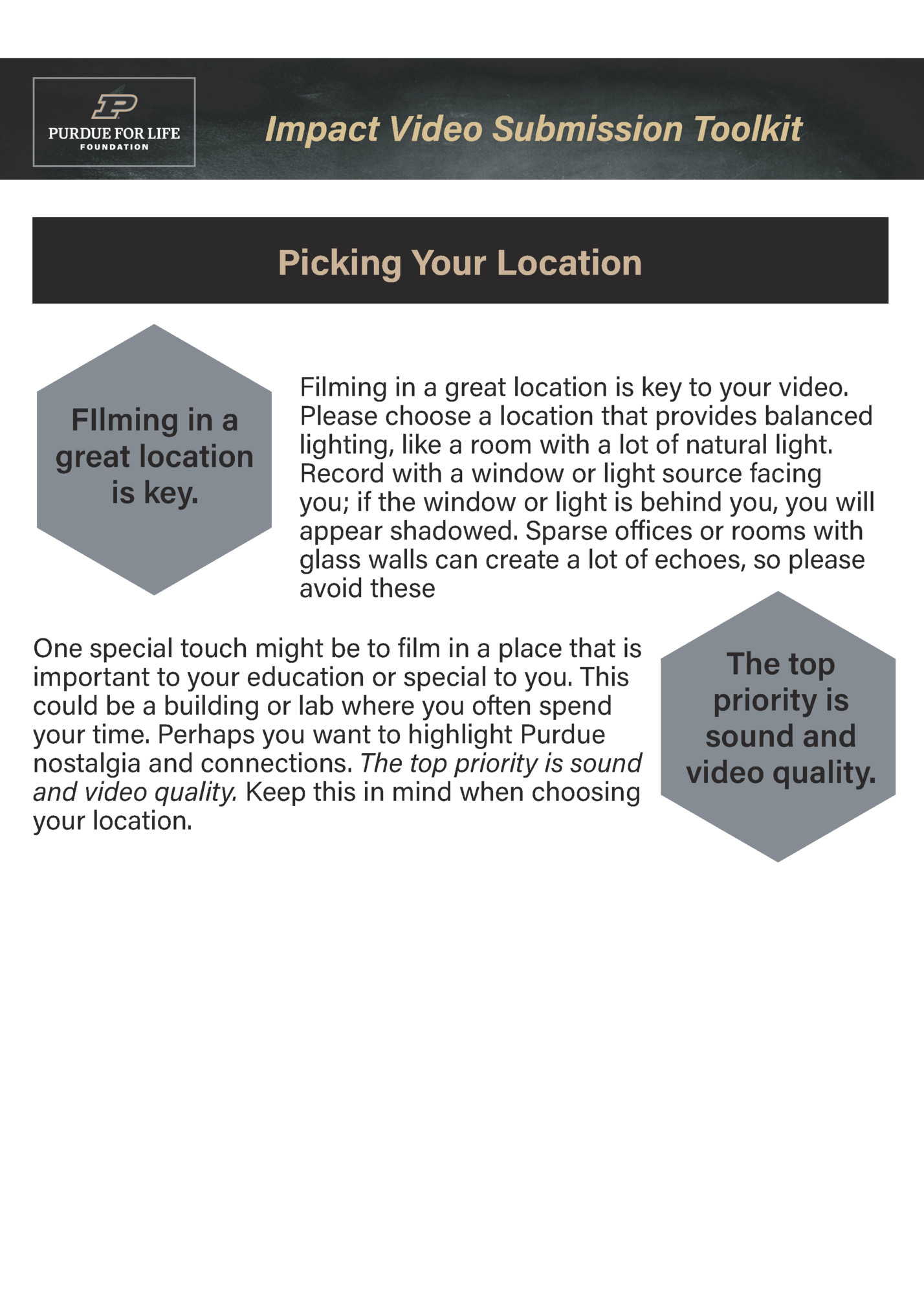 Impact Video Submission Toolkit