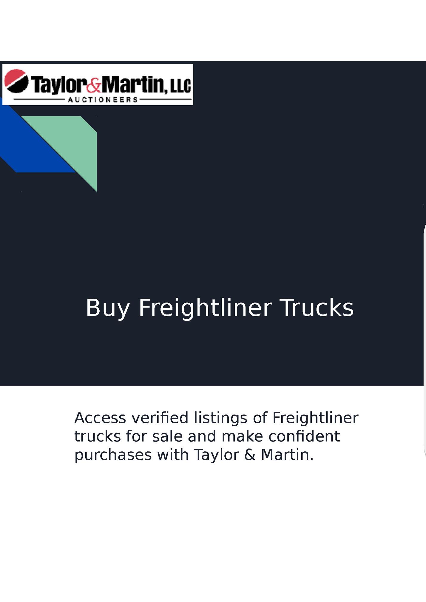 Buy Freightliner Trucks