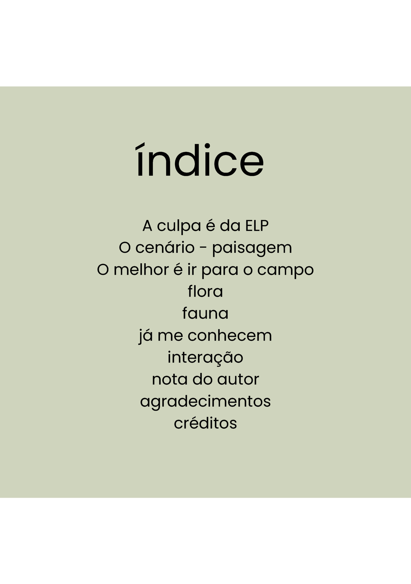 índice
