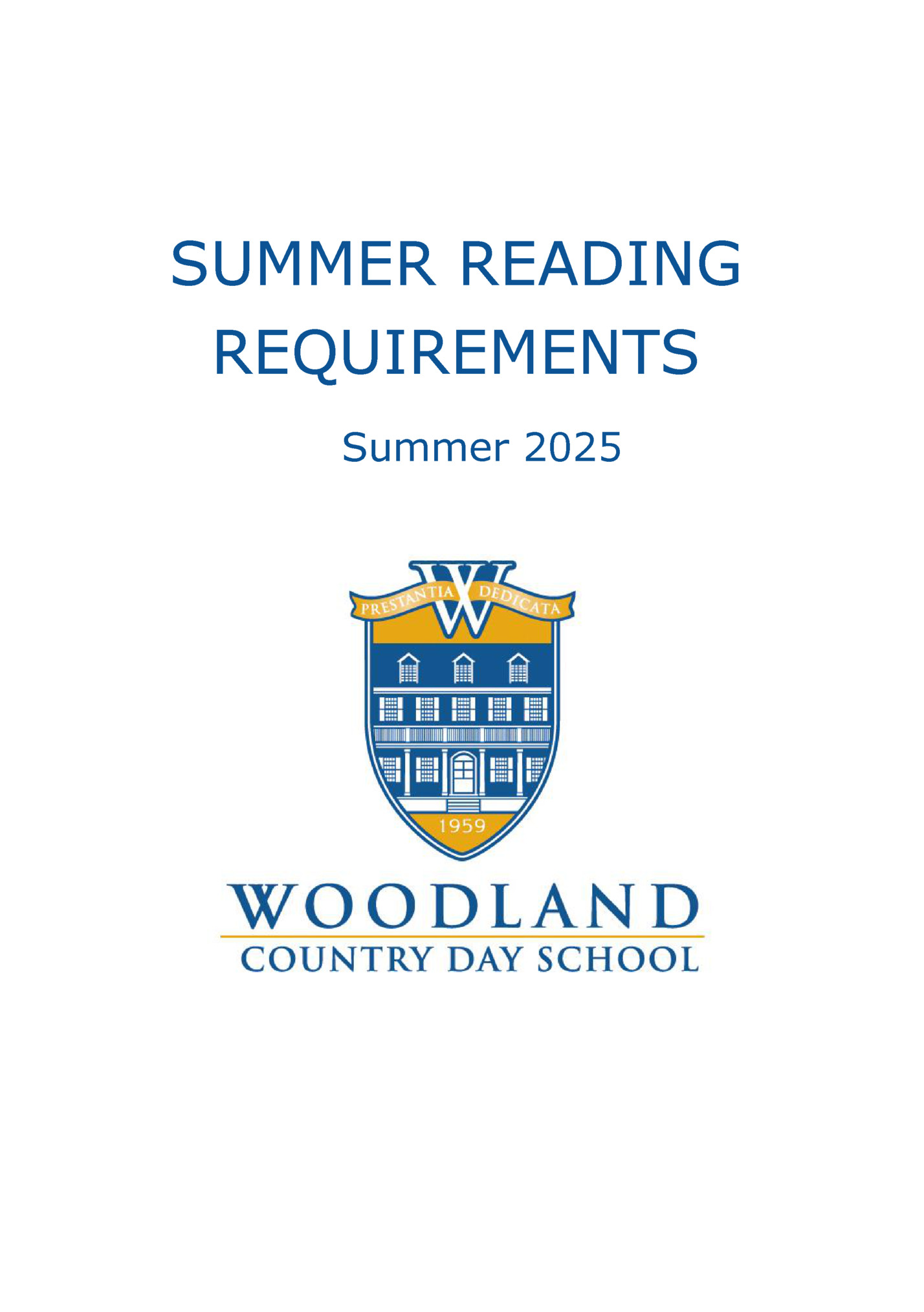 SUMMER READING