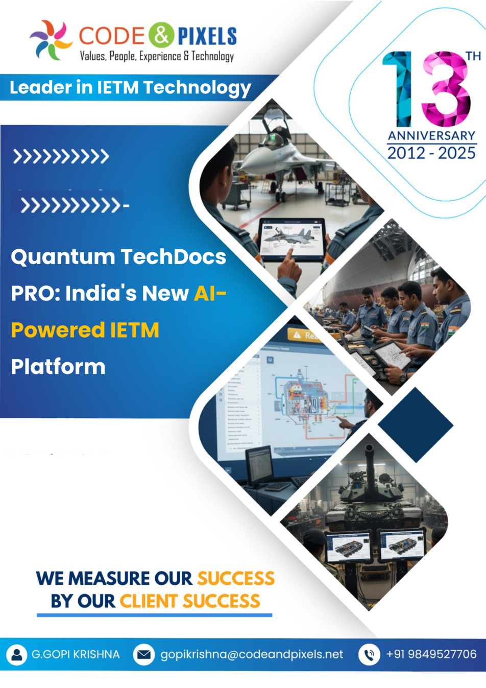 Quantum TechDocs PRO: India's New AI-Powered IETM Platform