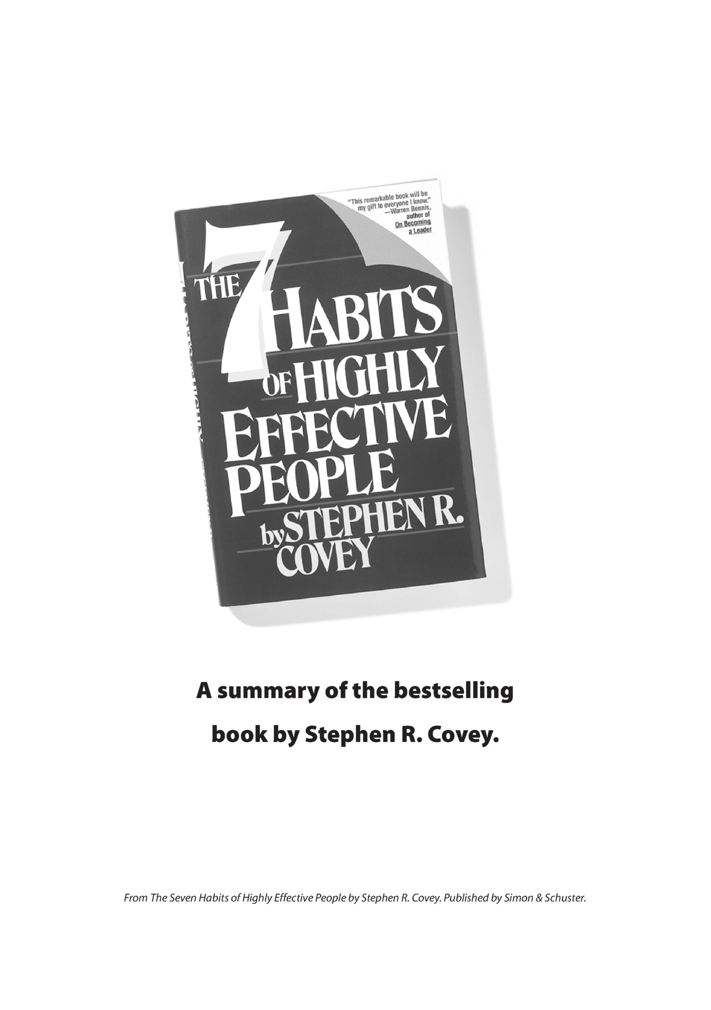 A summary of the bestselling A summary of the bestselling