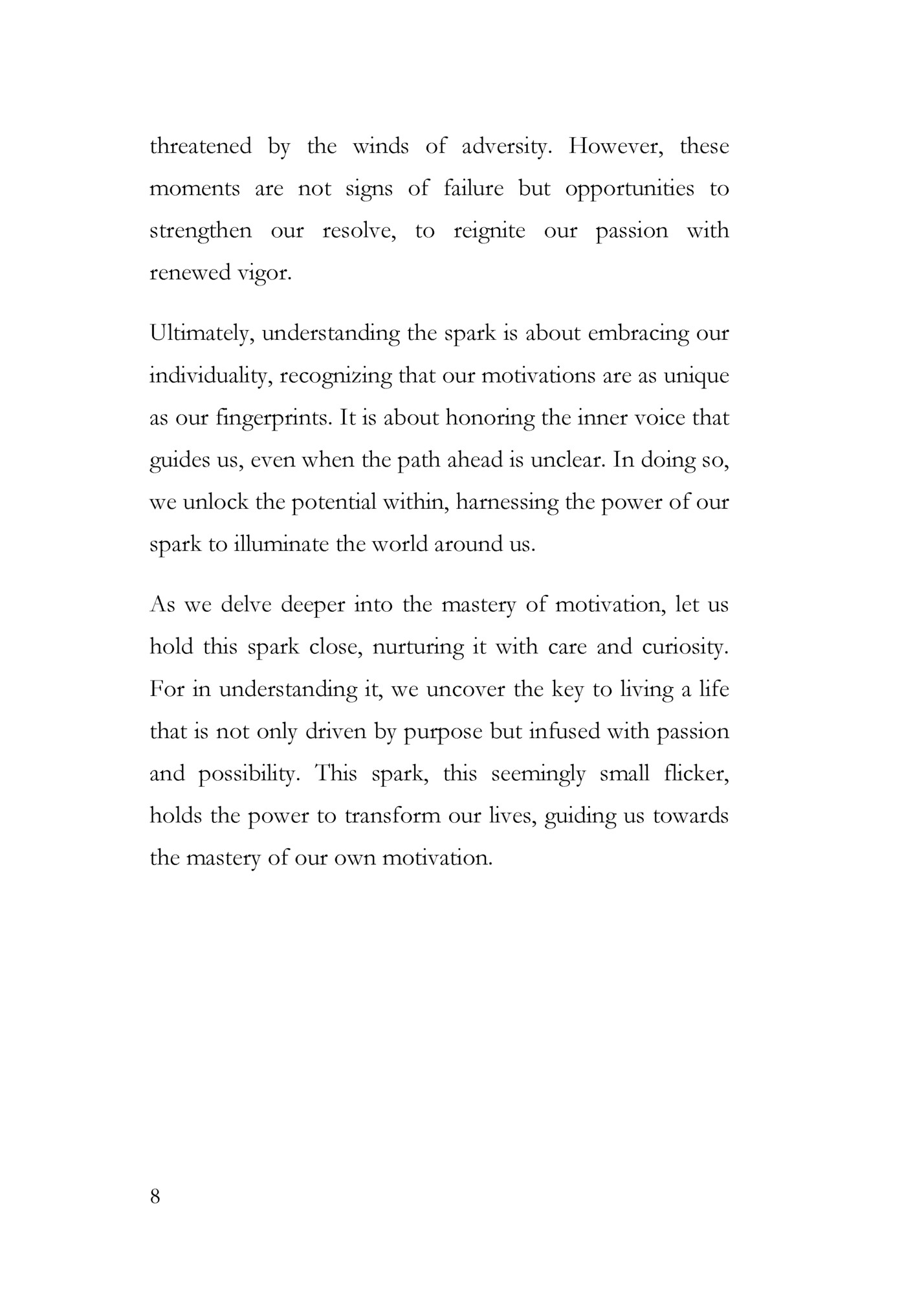 threatened by the winds of adversity. However, these threatened by the winds of adversity. However, these