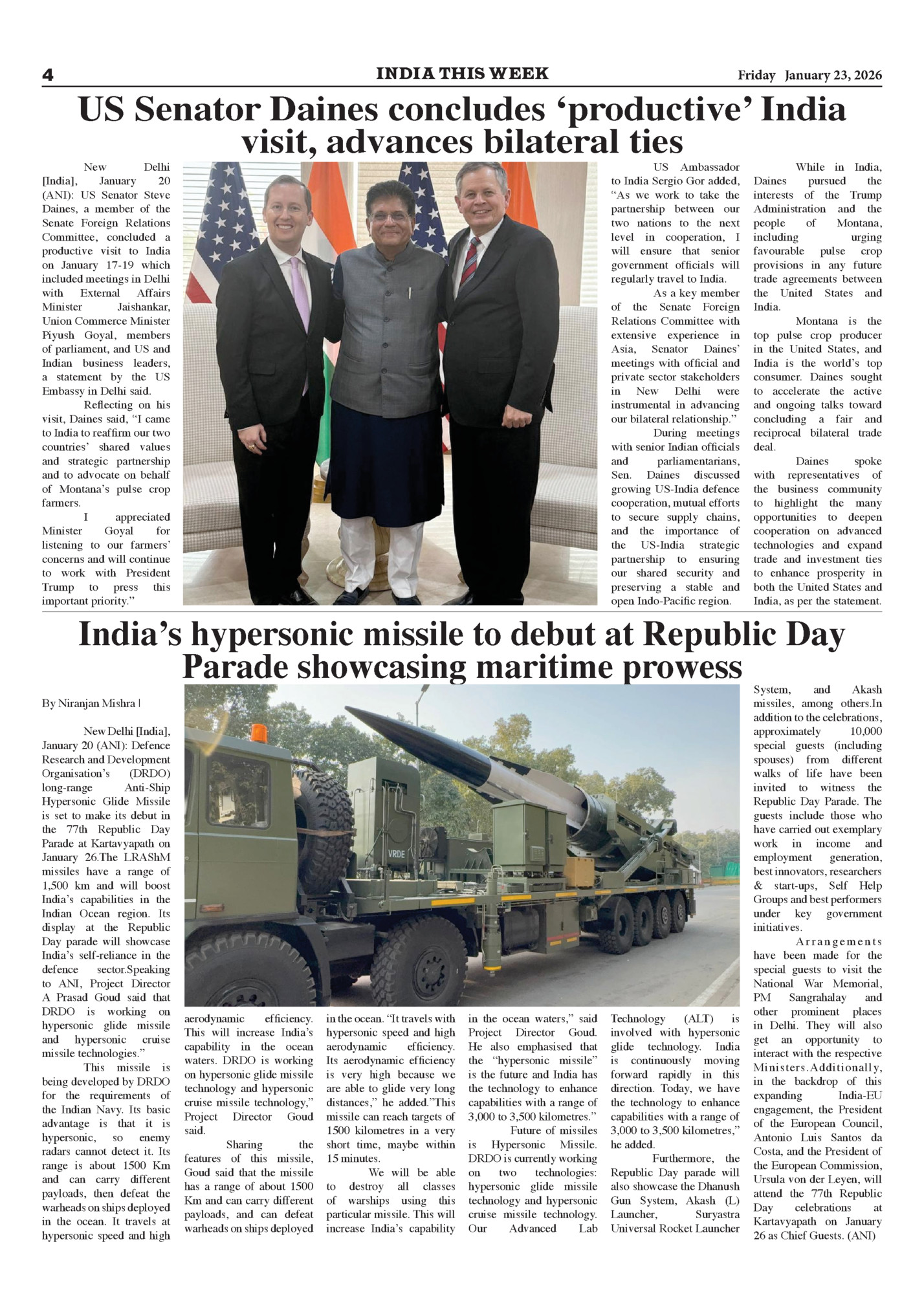 India This Week India This Week