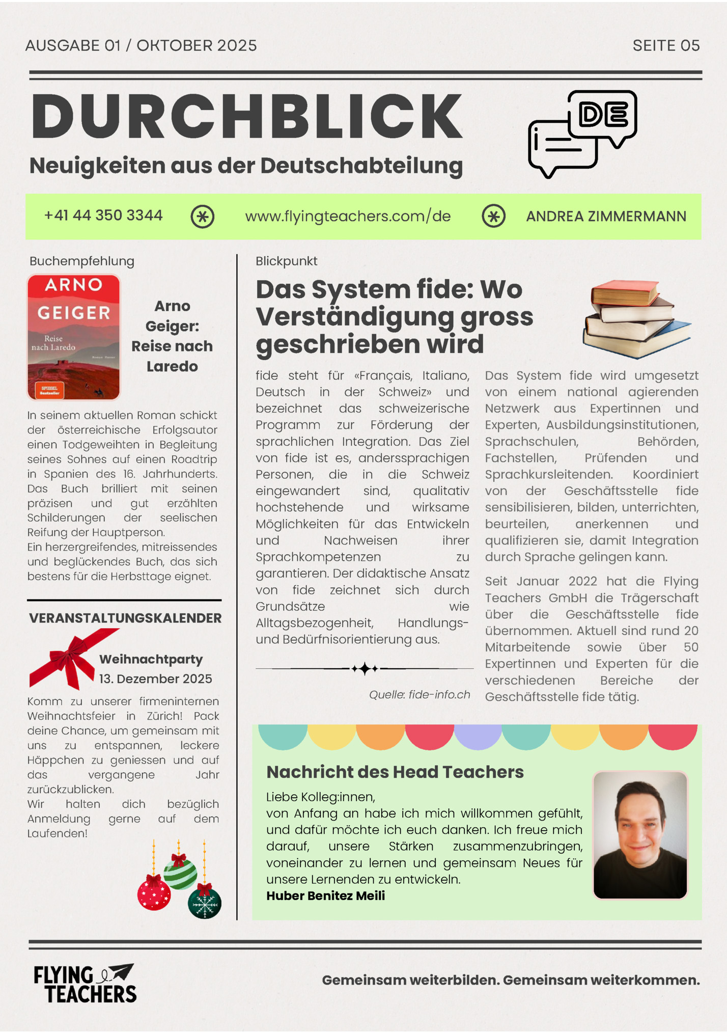 AUSGABE 01 / OKTOBER 2025