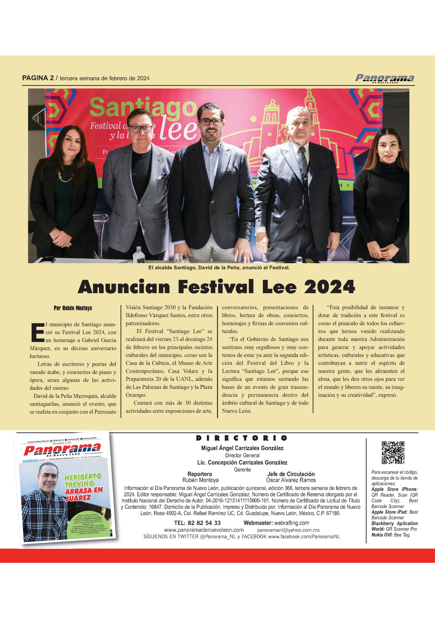 PAGINA 2 / tercera semana de febrero de 2024