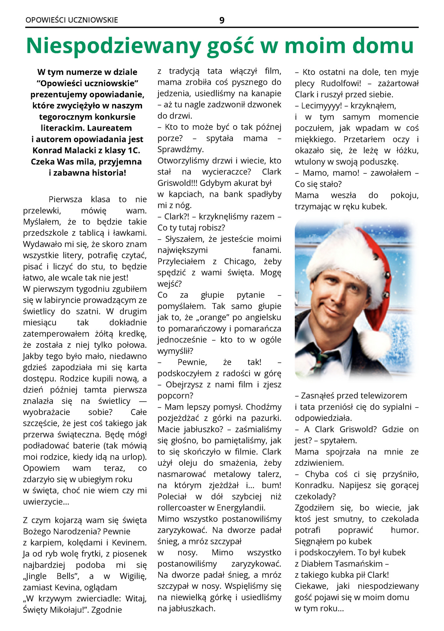 OPOWIEŚCI UCZNIOWSKIE OPOWIEŚCI UCZNIOWSKIE