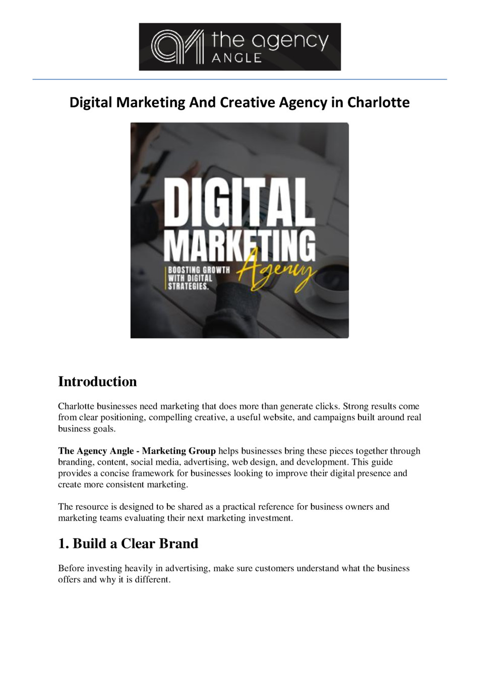 Creative agency