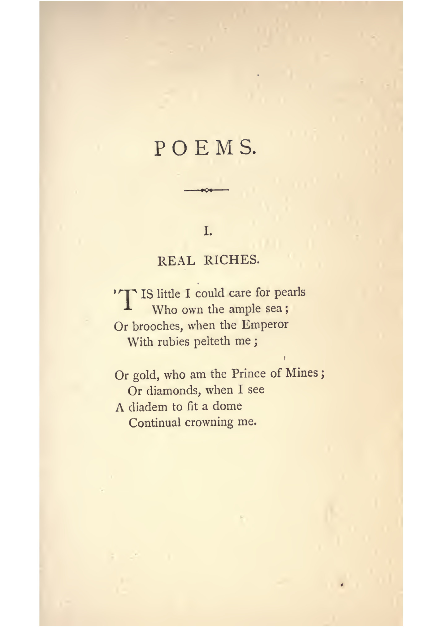 POEMS.
