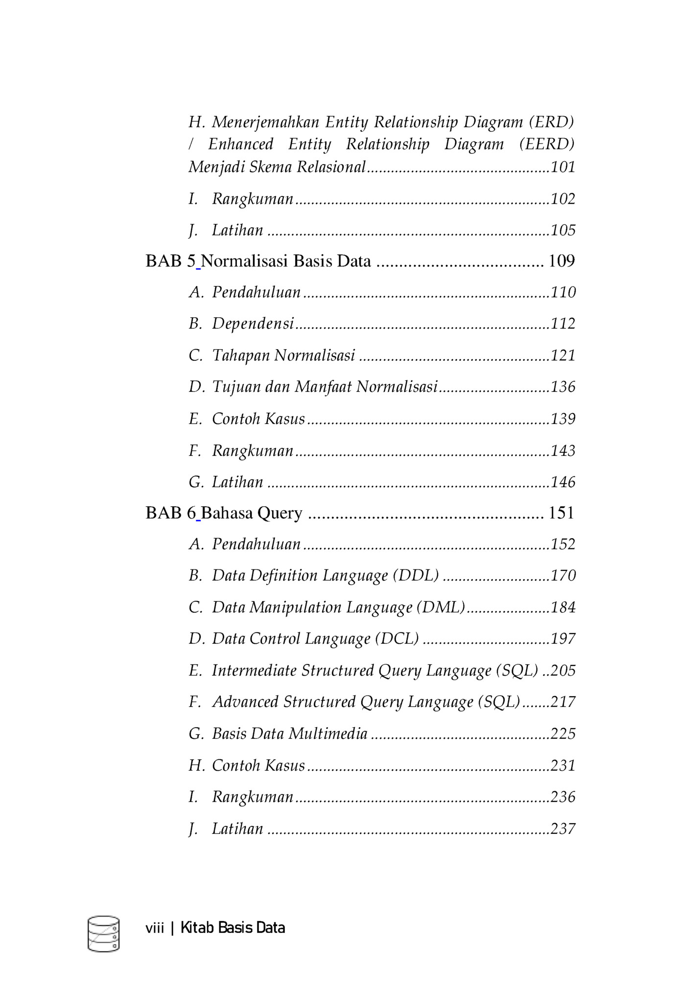 H. Menerjemahkan Entity Relationship Diagram (ERD)